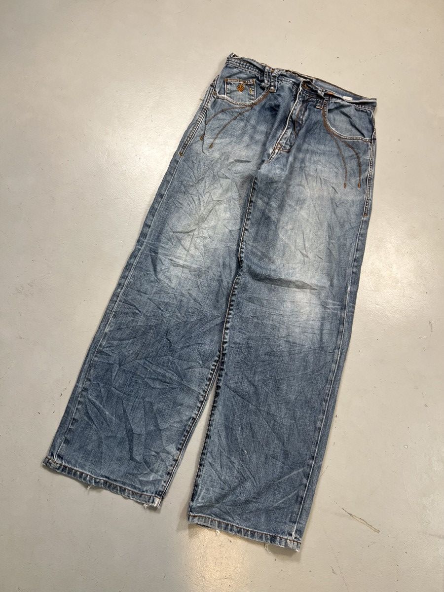 Vintage Vintage rocawear baggy fit denim Size US 32 / EU 48 - 2 Thumbnail