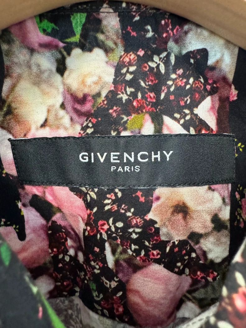 Givenchy Givenchy Floral Printed Long Sleeve Shirt 2505-Nextarrow Size US M / EU 48-50 / 2 - 3 Thumbnail