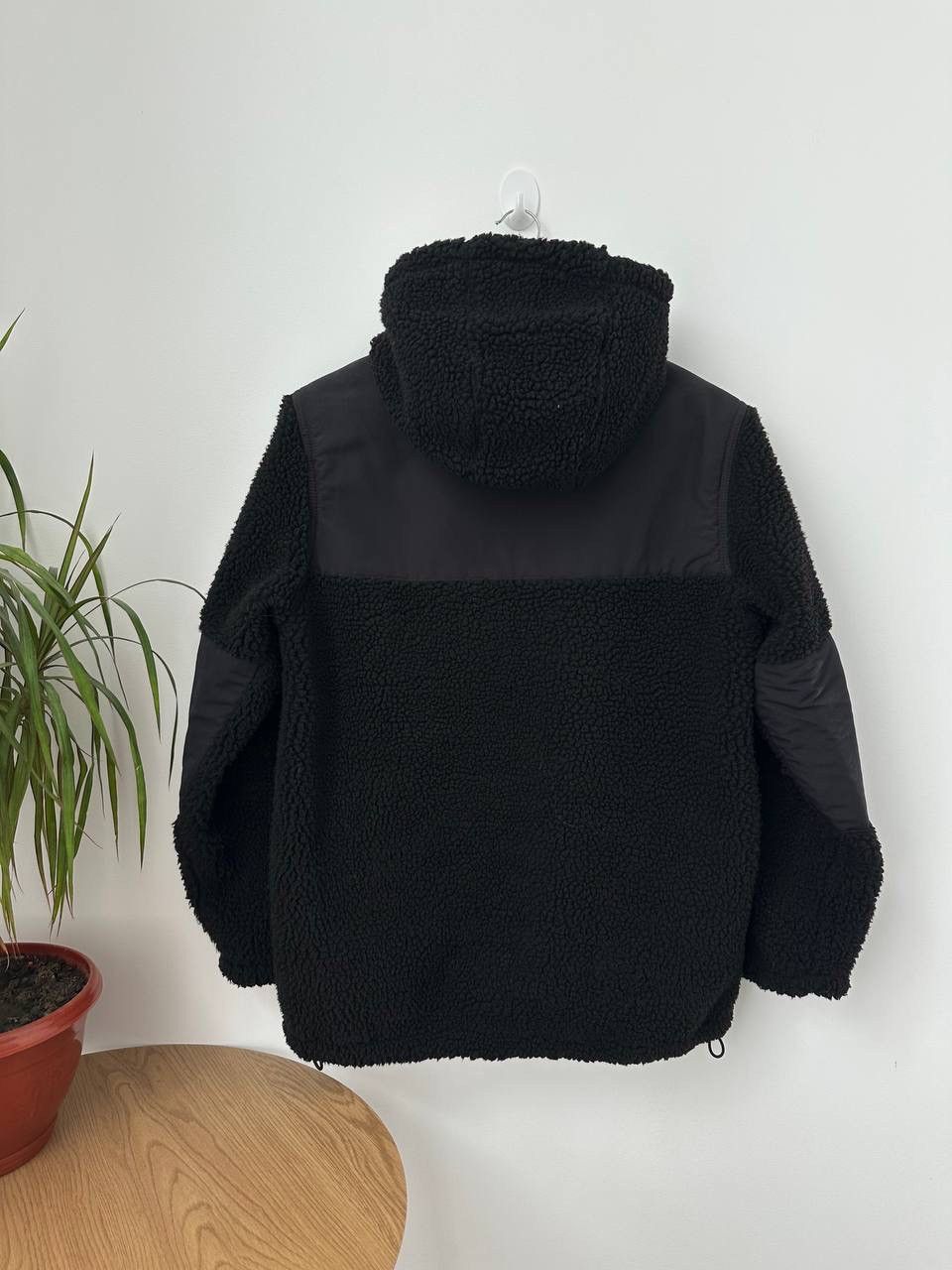 Japanese Brand × Vintage Vintage Teddy Black Fleece Faux Fur Stussy Style Jacket Size US M / EU 48-50 / 2 - 9 Thumbnail