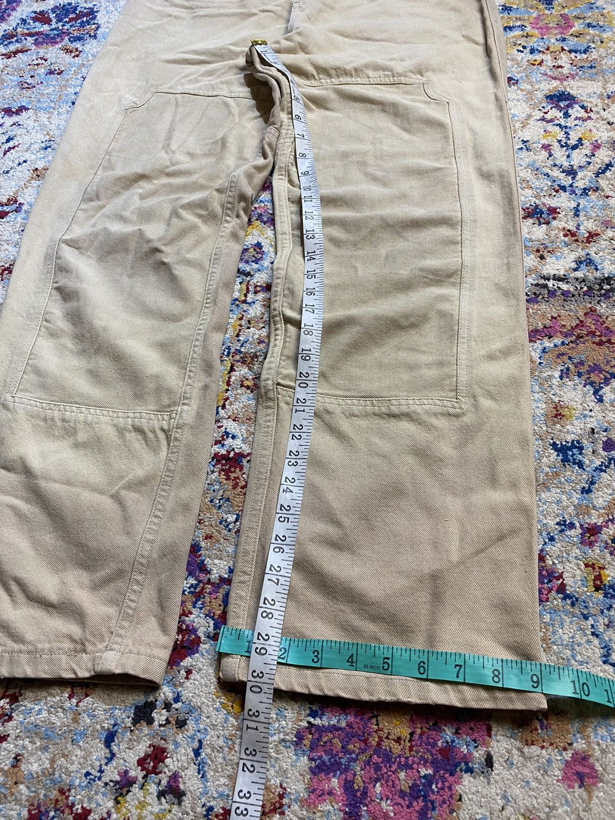 Other Soljah Vintage Double Knee Fatigue Statement Pants 30x33 Size US 32 / EU 48 - 20 Thumbnail