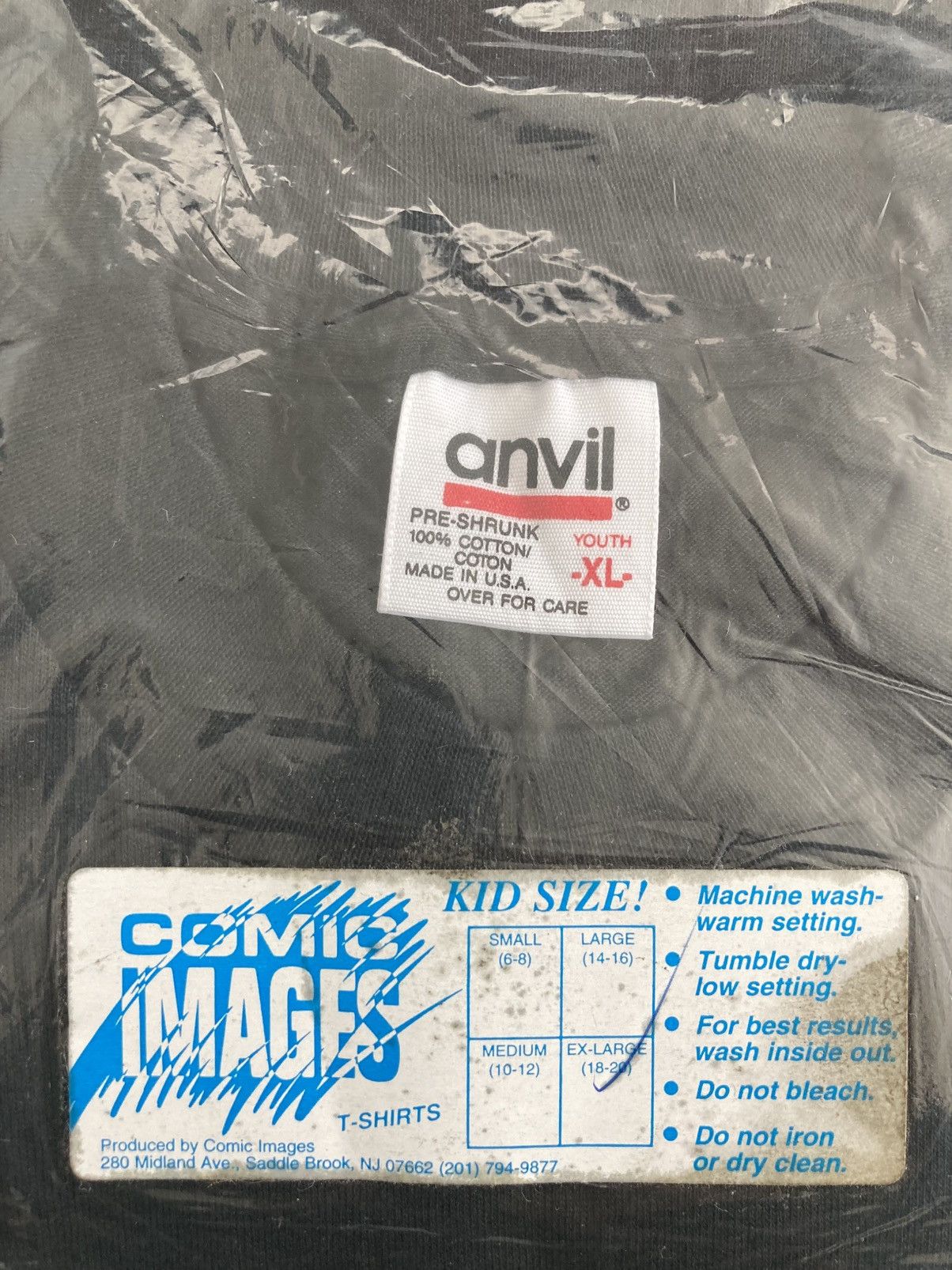 Anvil SABRETOOTH MARVEL COMICS 1993 SHIRT VINTAGE WOLVERINE X-MEN Size US XL / EU 56 / 4 - 8 Thumbnail