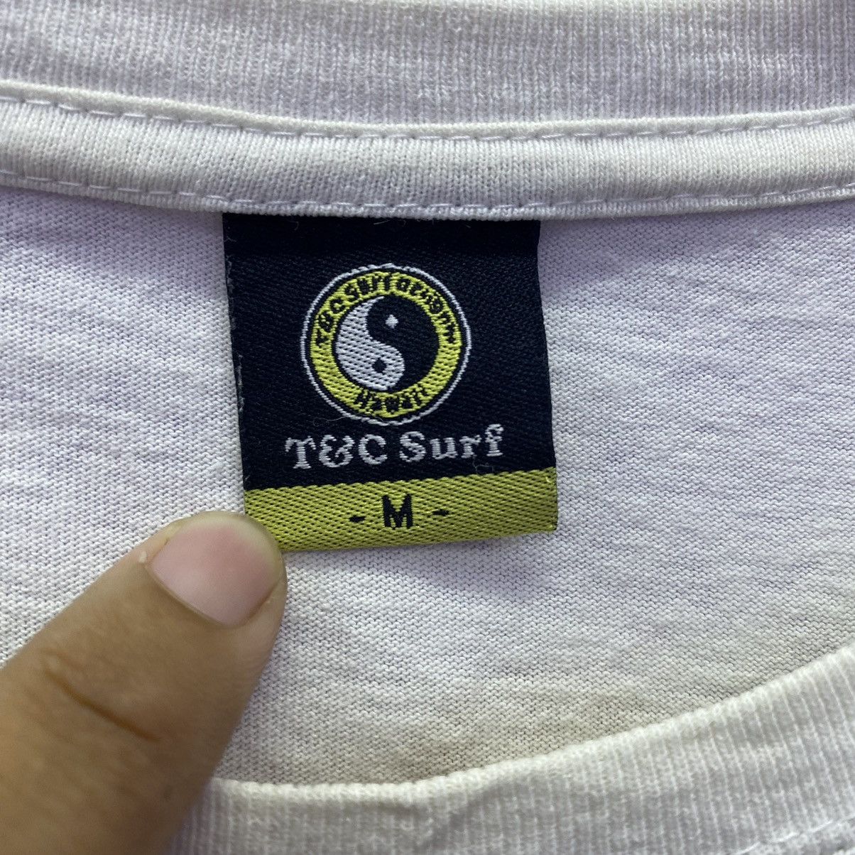 Vintage Vintage Y2K T&C Surf Design Printed Tshirt Size US M / EU 48-50 / 2 - 5 Thumbnail