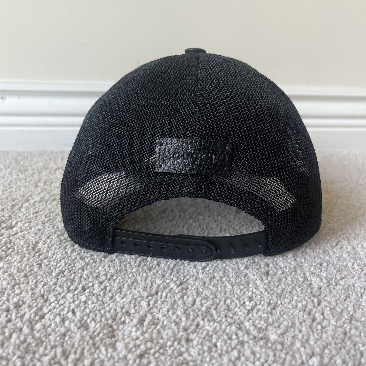 Gucci Gucci Monogram Nylon Trucker Mesh Baseball Hat Size ONE SIZE - 3 Thumbnail