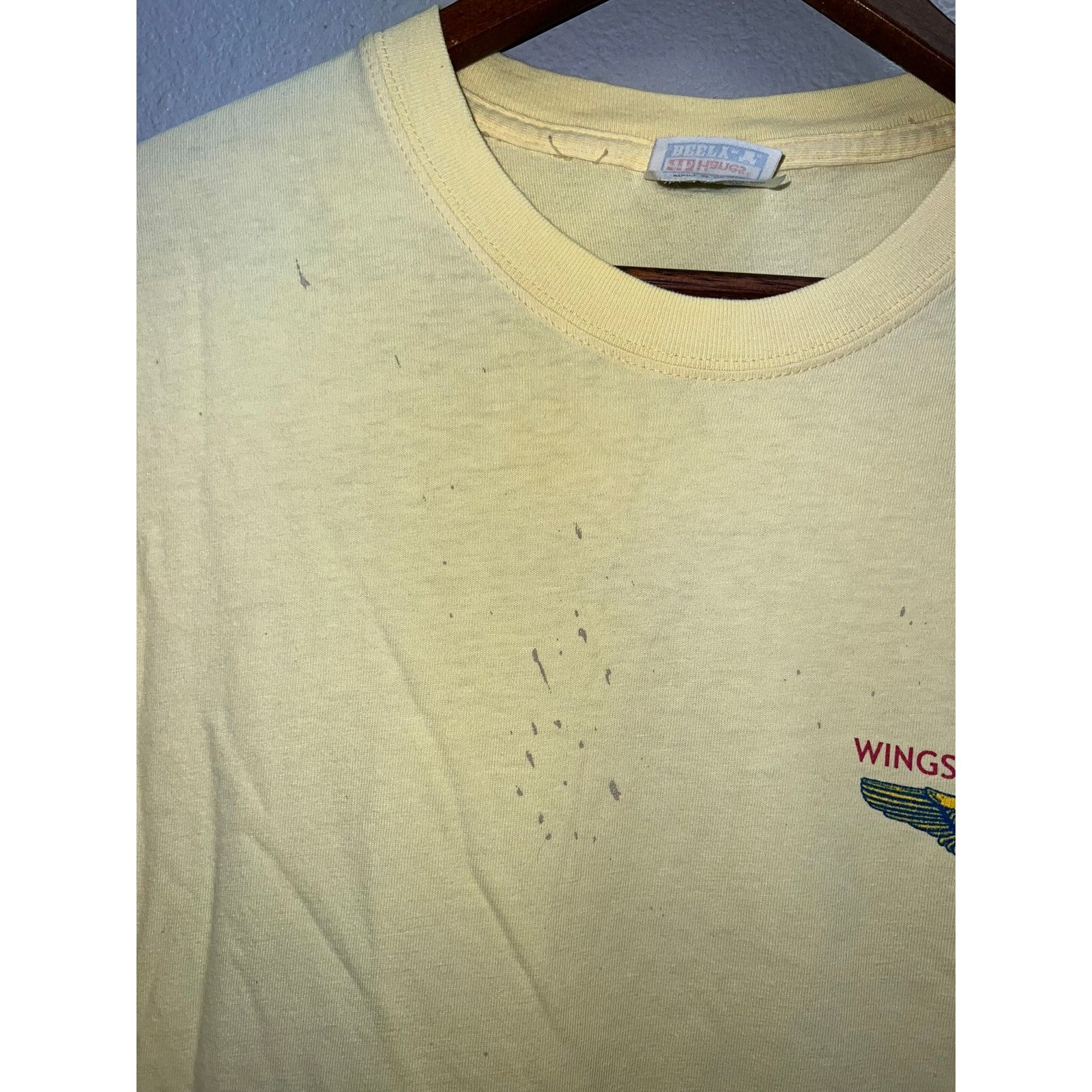 Hanes Vintage P-38F Lightning Shirt Glacier Girl The Lost Squadron Size US XL / EU 56 / 4 - 4 Thumbnail