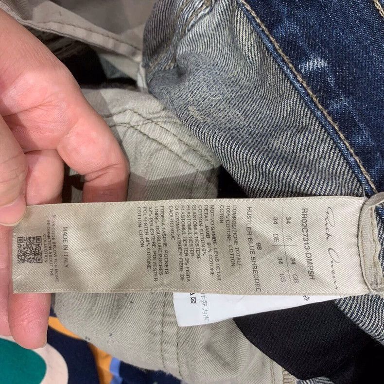Rick Owens Rick Owens Erosion, destruction and washing to make old zip Size US 34 / EU 50 - 4 Thumbnail
