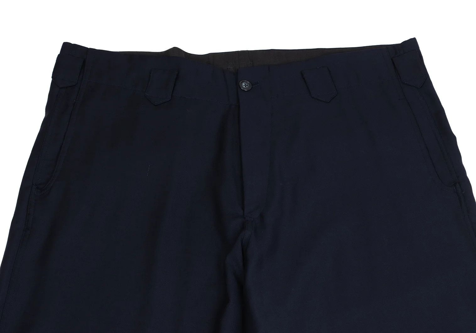 Yohji Yamamoto Yohji Yamamoto Wide Tapered Pants Navy XL Size US 38 / EU 54 - 2 Thumbnail