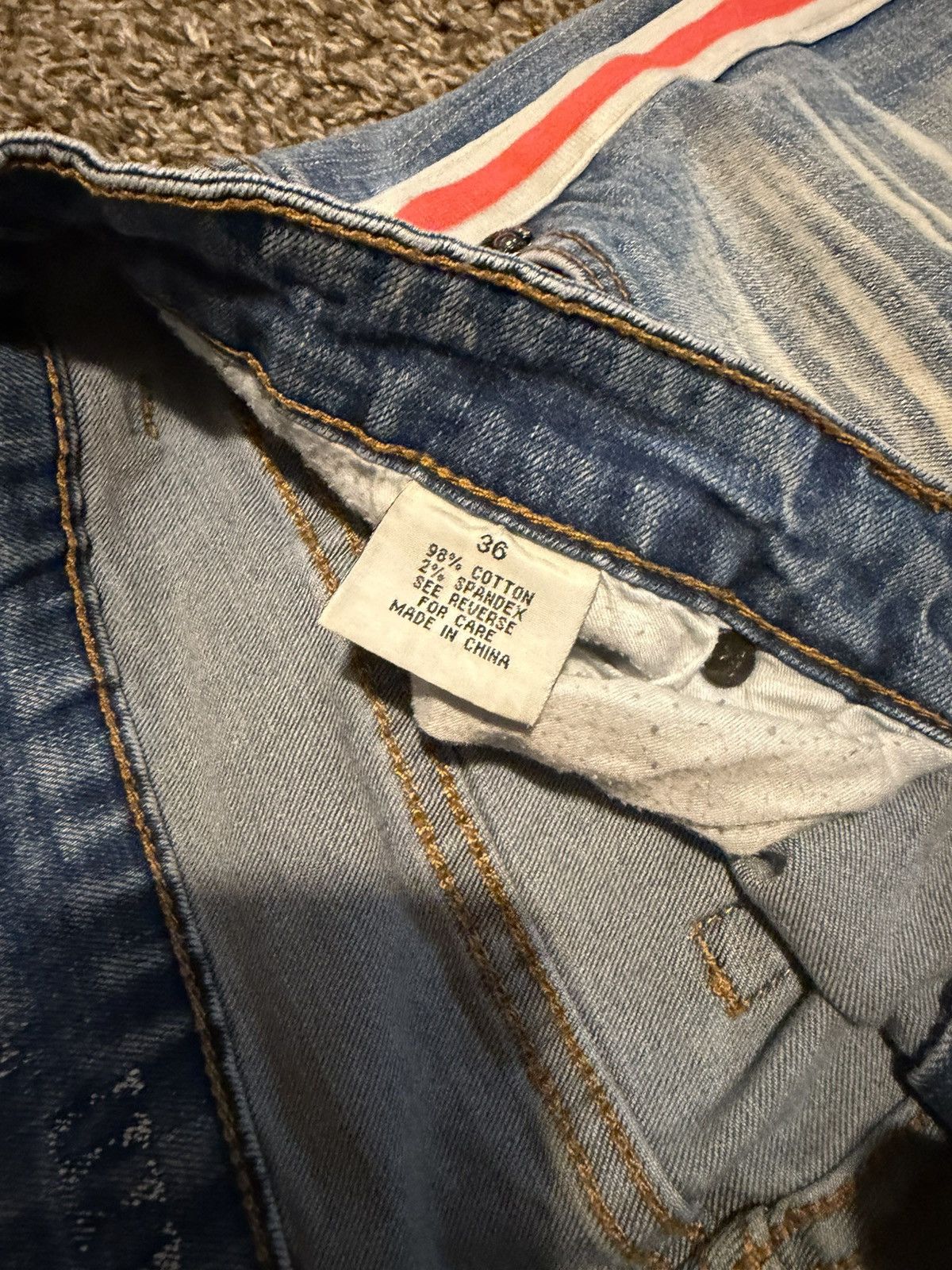 Other KDNK Distressed Skinny Jeans Size US 36 / EU 52 - 2 Thumbnail
