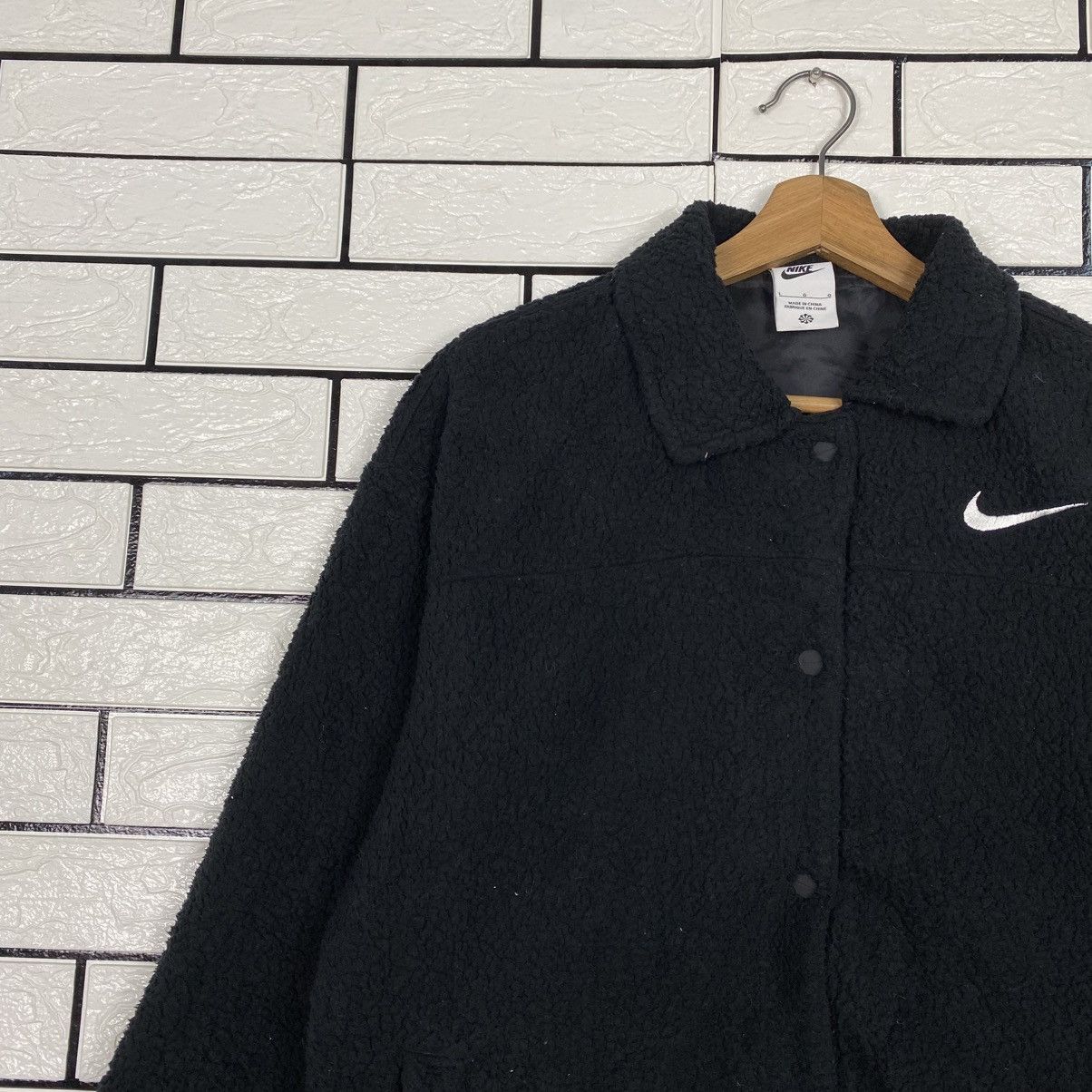 Nike 📌Vintage Fleece Jacket Sherpa Nike Size US L / EU 52-54 / 3 - 8 Thumbnail
