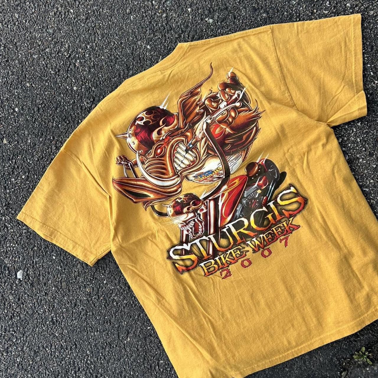 Delta Vintage Sturgis graphic tee Size US L / EU 52-54 / 3 - 1 Thumbnail