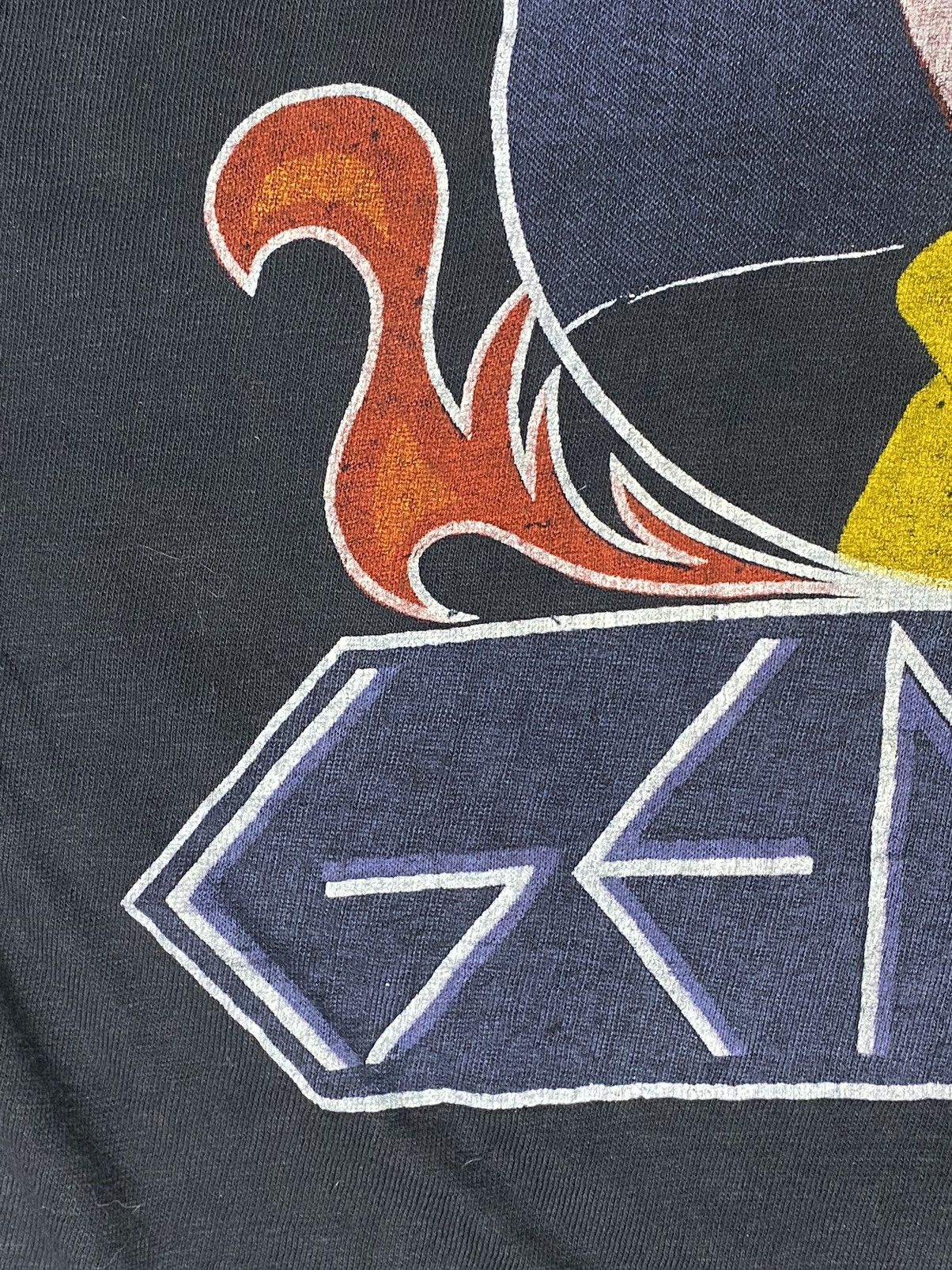 Band Tees × Vintage Genesis tour tee raglan (royal tag) Men’s Sz S - Thrashed Size US S / EU 44-46 / 1 - 19 Thumbnail