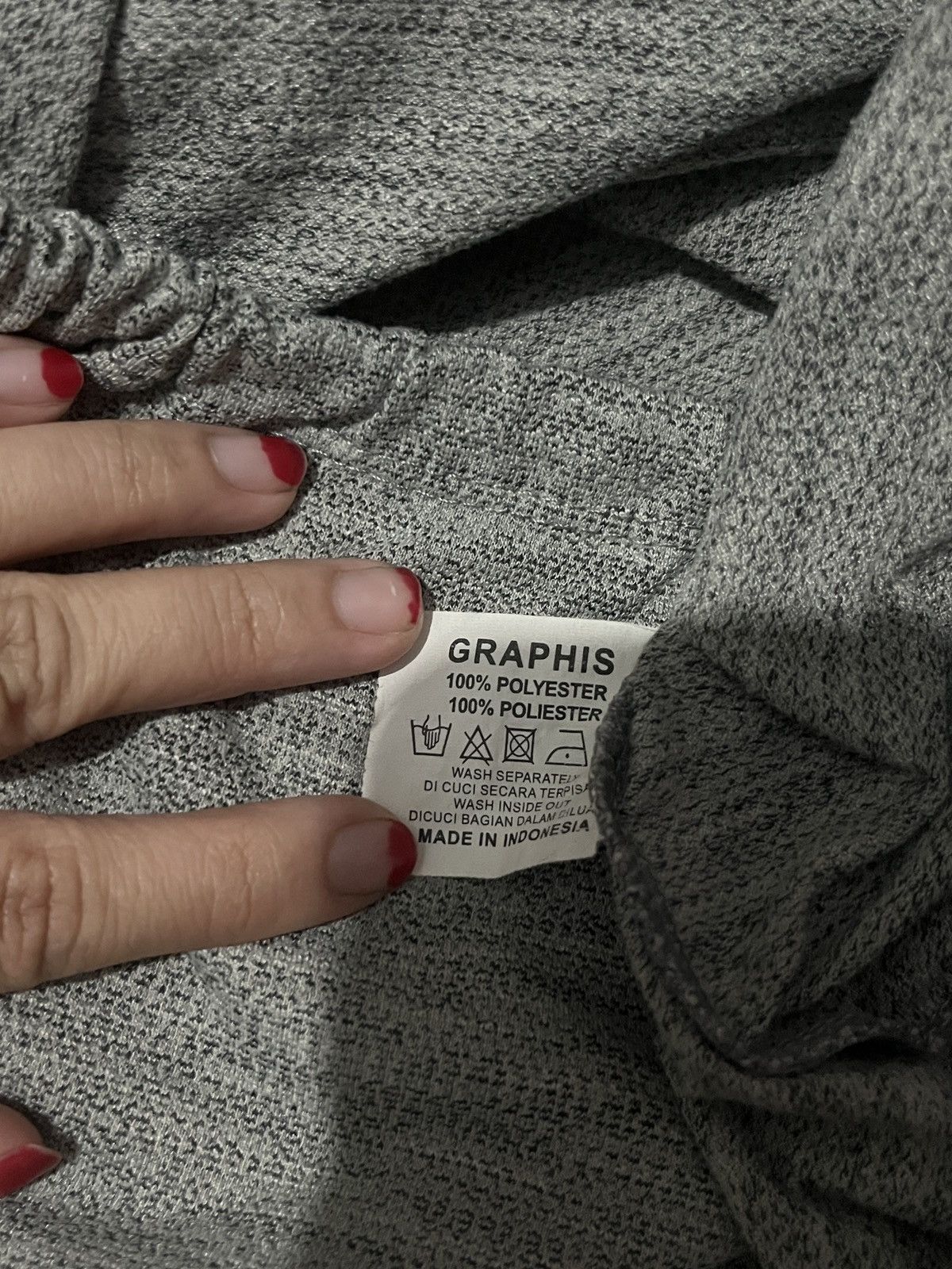 Japanese Brand × Vintage Graphis Crop blouse Size L / US 10 / IT 46 - 5 Thumbnail