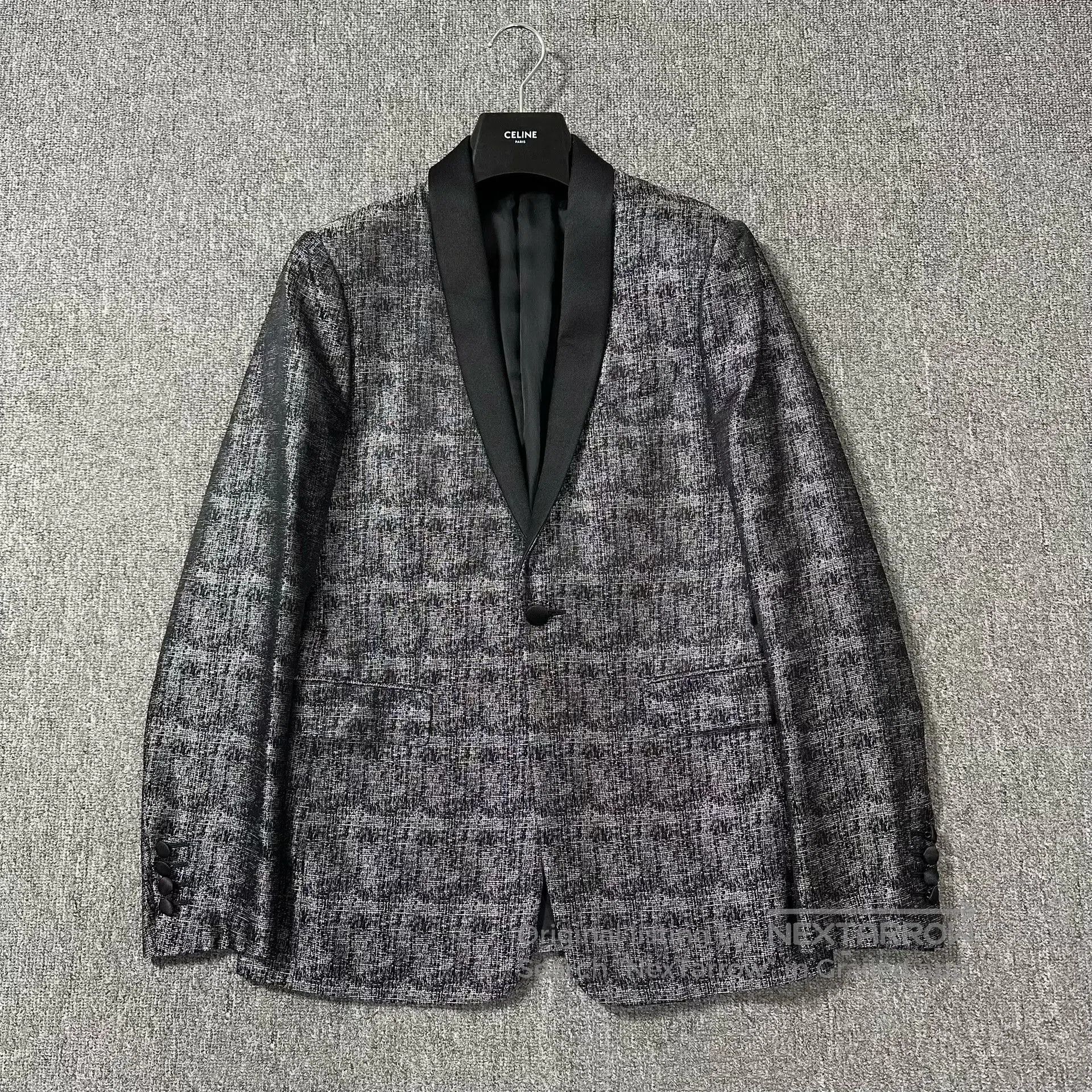 Dior Dior Black and White Satin Weave Suit. Size US M / EU 48-50 / 2 - 1 Thumbnail