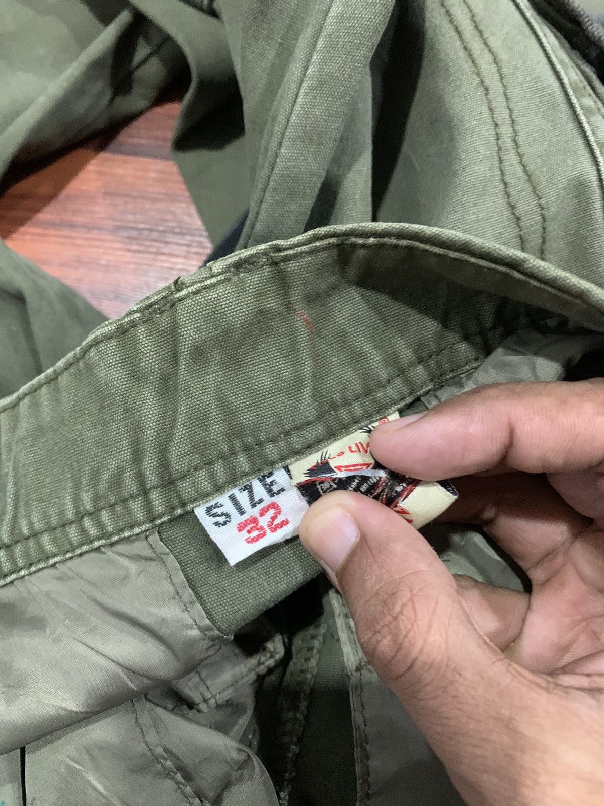 Japanese Brand Army Inspired Cargo Pants Size US 32 / EU 48 - 12 Thumbnail