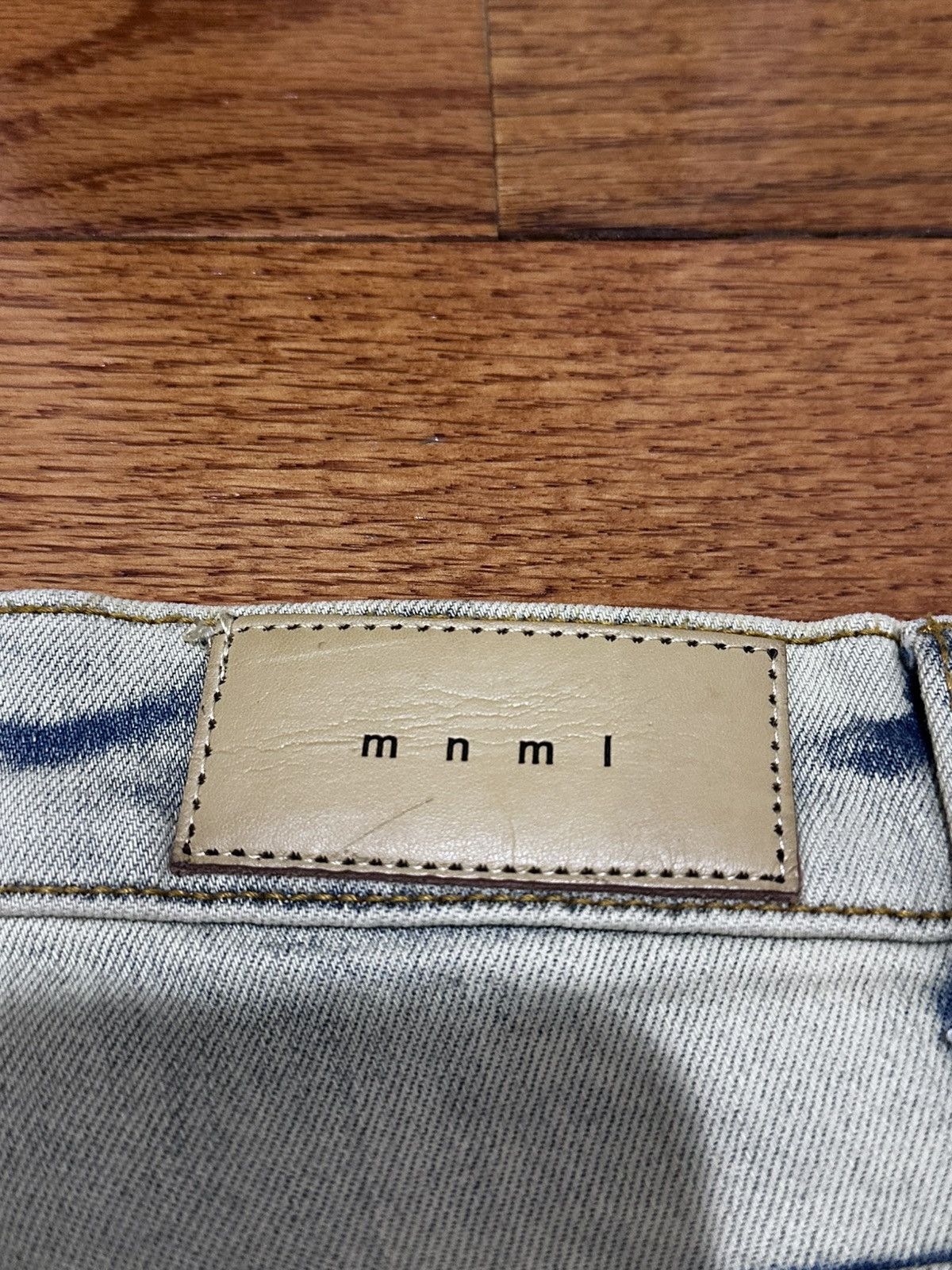 MNML MNML SKELETON SLIM DENIM SIZE 36 Size US 36 / EU 52 - 3 Thumbnail