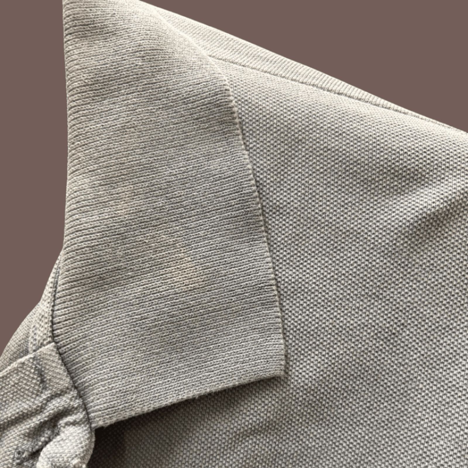 Vintage VTG Polo Shirt | Yellowstone Embroidered Gray | 90s Outdoor Size US XL / EU 56 / 4 - 5 Thumbnail