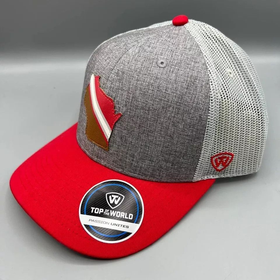 Top Of The World Wisconsin Badgers Trucker Hat Men Top of the World Snap Back Size ONE SIZE - 2 Thumbnail