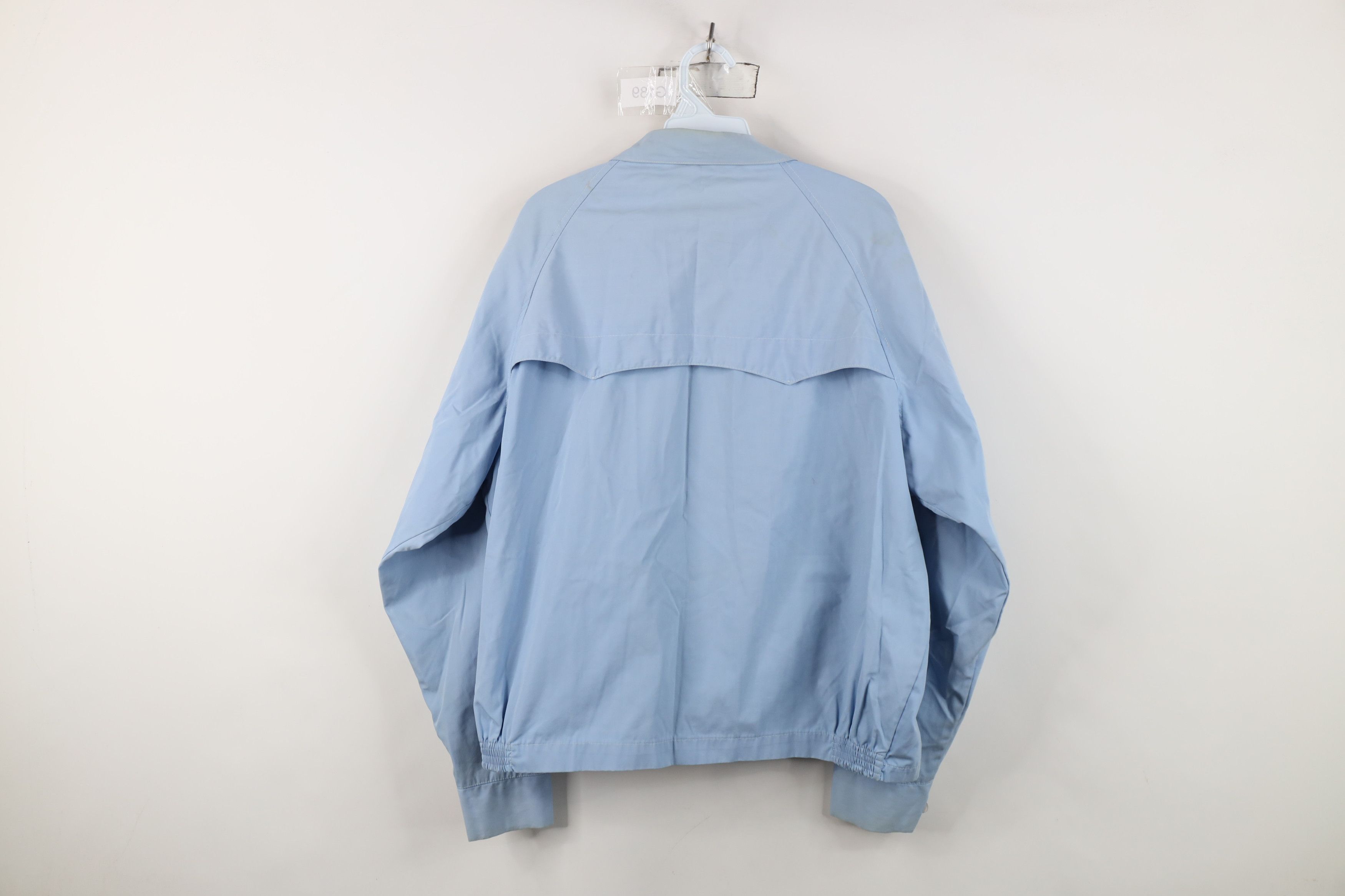 Vintage Vintage 70s Streetwear Racer Bomber Jacket Carolina Blue Size US XL / EU 56 / 4 - 13 Thumbnail
