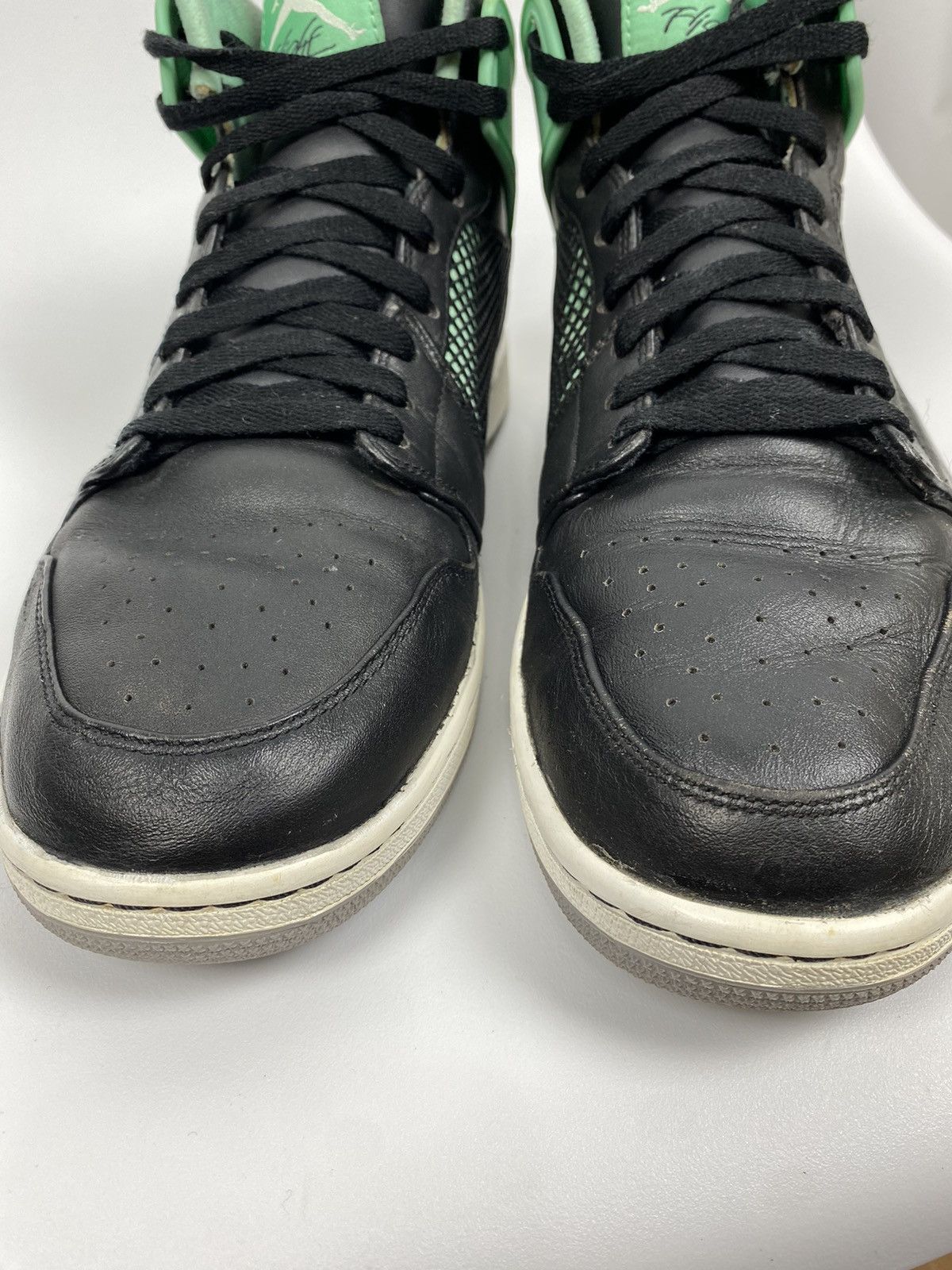 Jordan Brand Nike Air Jordan 1 Retro 89 Green Glow Black size US13 Size US 13 / EU 46 - 5 Thumbnail