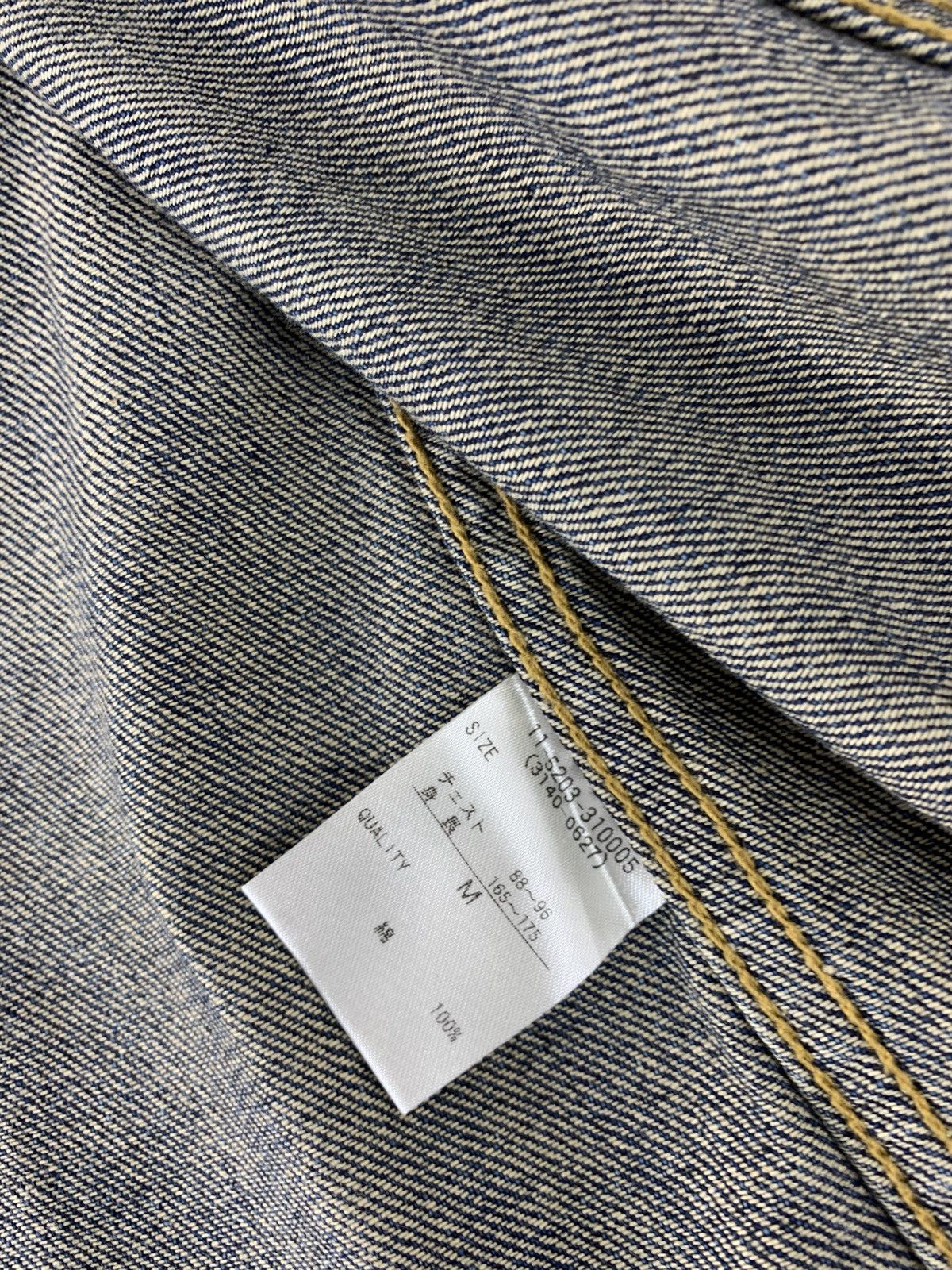 Japanese Brand Indigo Avail Denim Jacket Double Pocket Western Style Size M / US 6-8 / IT 42-44 - 8 Thumbnail