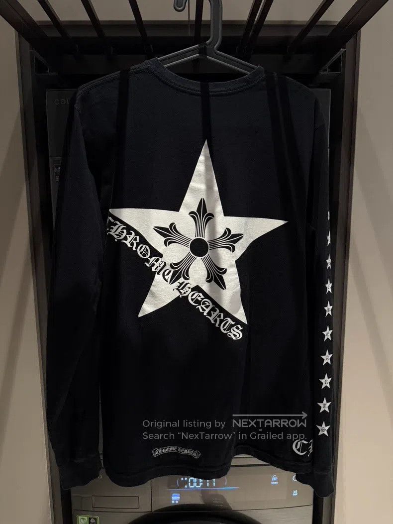 Chrome Hearts CHROME HEARTS Size M Pentagram Sanskrit Long Sleeves Size US M / EU 48-50 / 2 - 2 Thumbnail