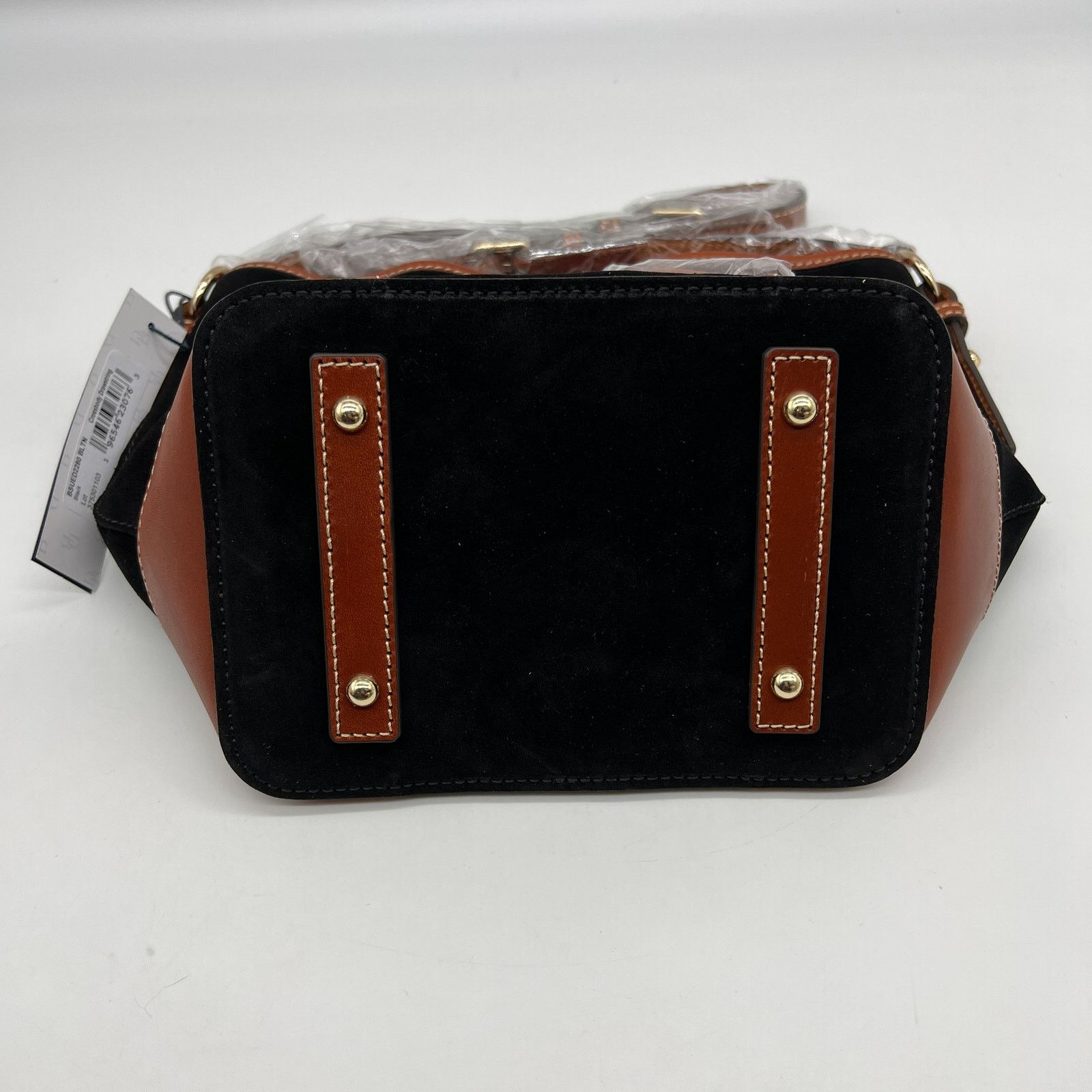 Dooney & Bourke Dooney & Bourke Suede Drawstring Crossbody Bags Black Size ONE SIZE - 12 Thumbnail