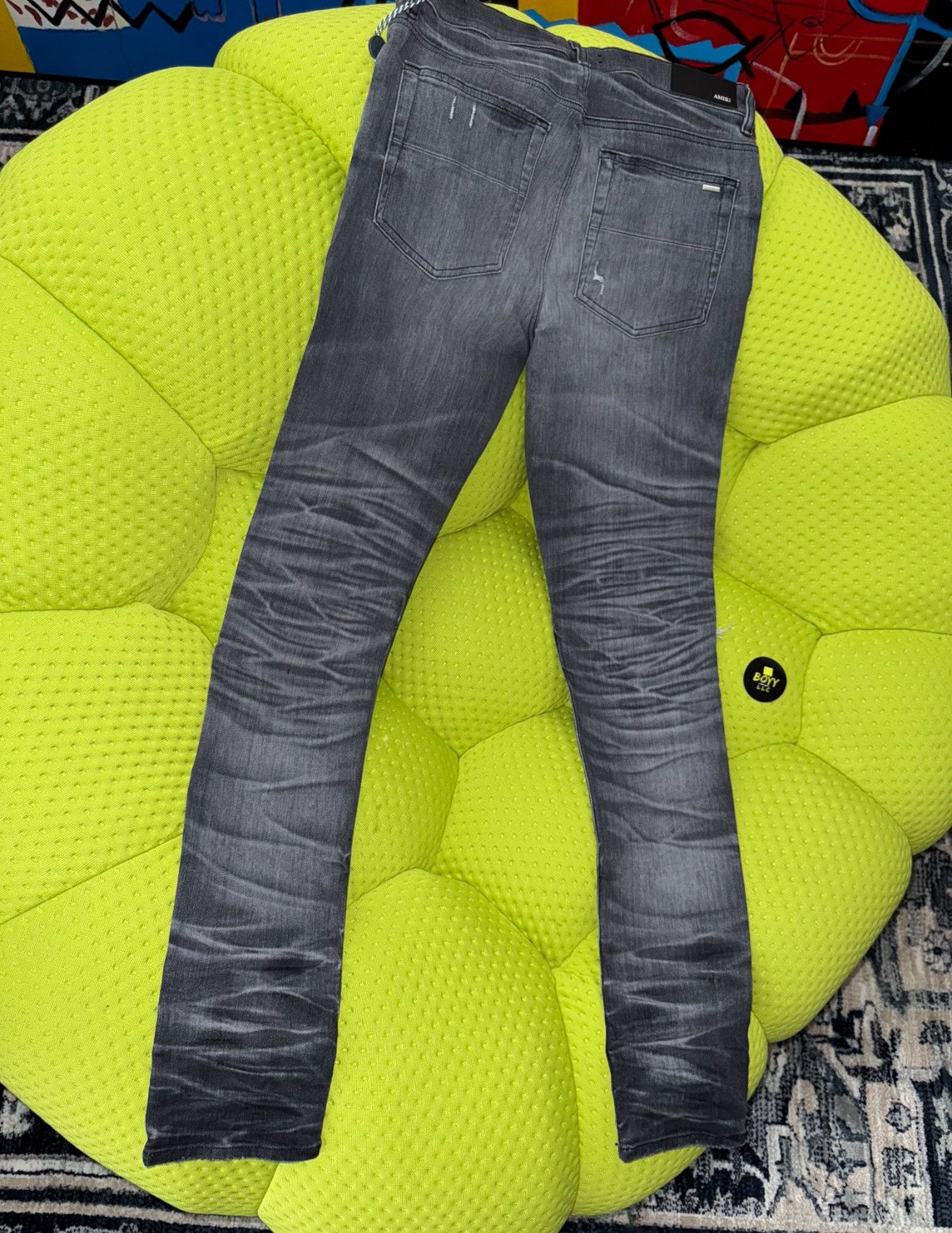 Amiri Amiri mx1 grey jeans Size US 38 / EU 54 - 2 Thumbnail