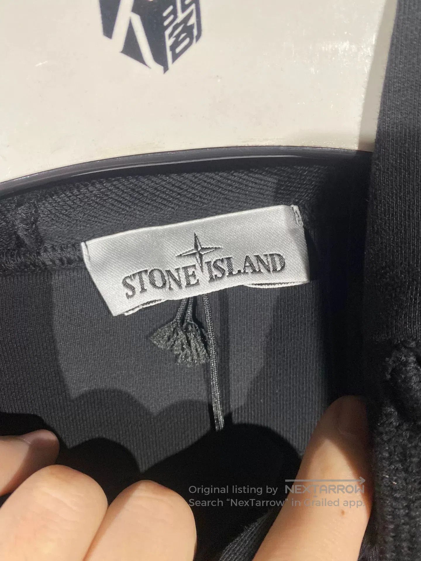Stone Island stone island black hoodie with tags. Size US S / EU 44-46 / 1 - 6 Thumbnail