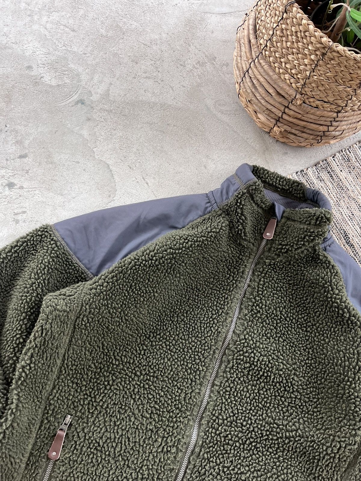 Karrimor Karrimor Green Sherpa Fleece Jacket Sweatshirt Outdoor y2k Size US M / EU 48-50 / 2 - 4 Thumbnail
