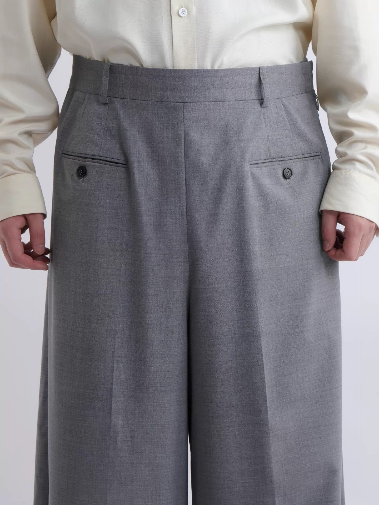 Hed Mayner 23AW HED MAYNER Oversized Reversed Wide-Leg Trousers M Size US 32 / EU 48 - 7 Thumbnail