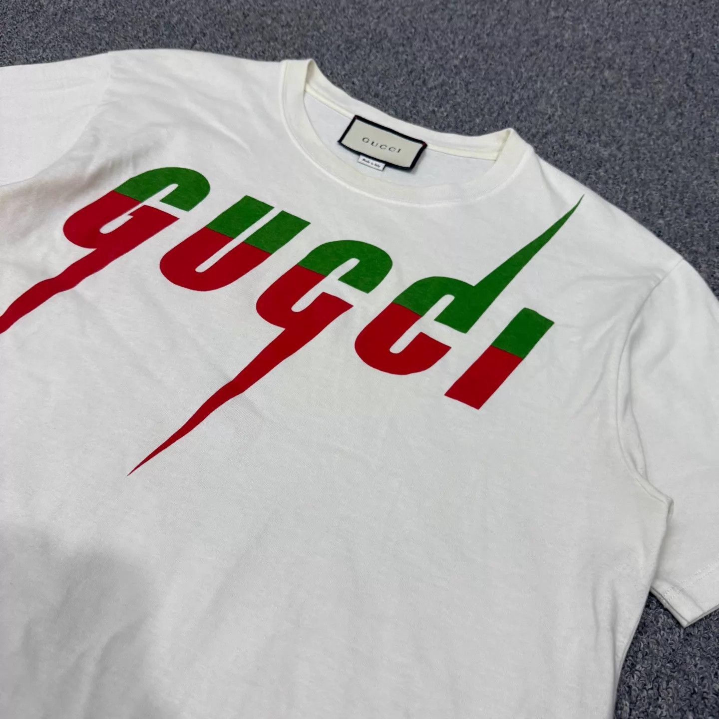 Gucci Gucci White Lightning Blade T-shirt S 99 New Size US S / EU 44-46 / 1 - 3 Thumbnail