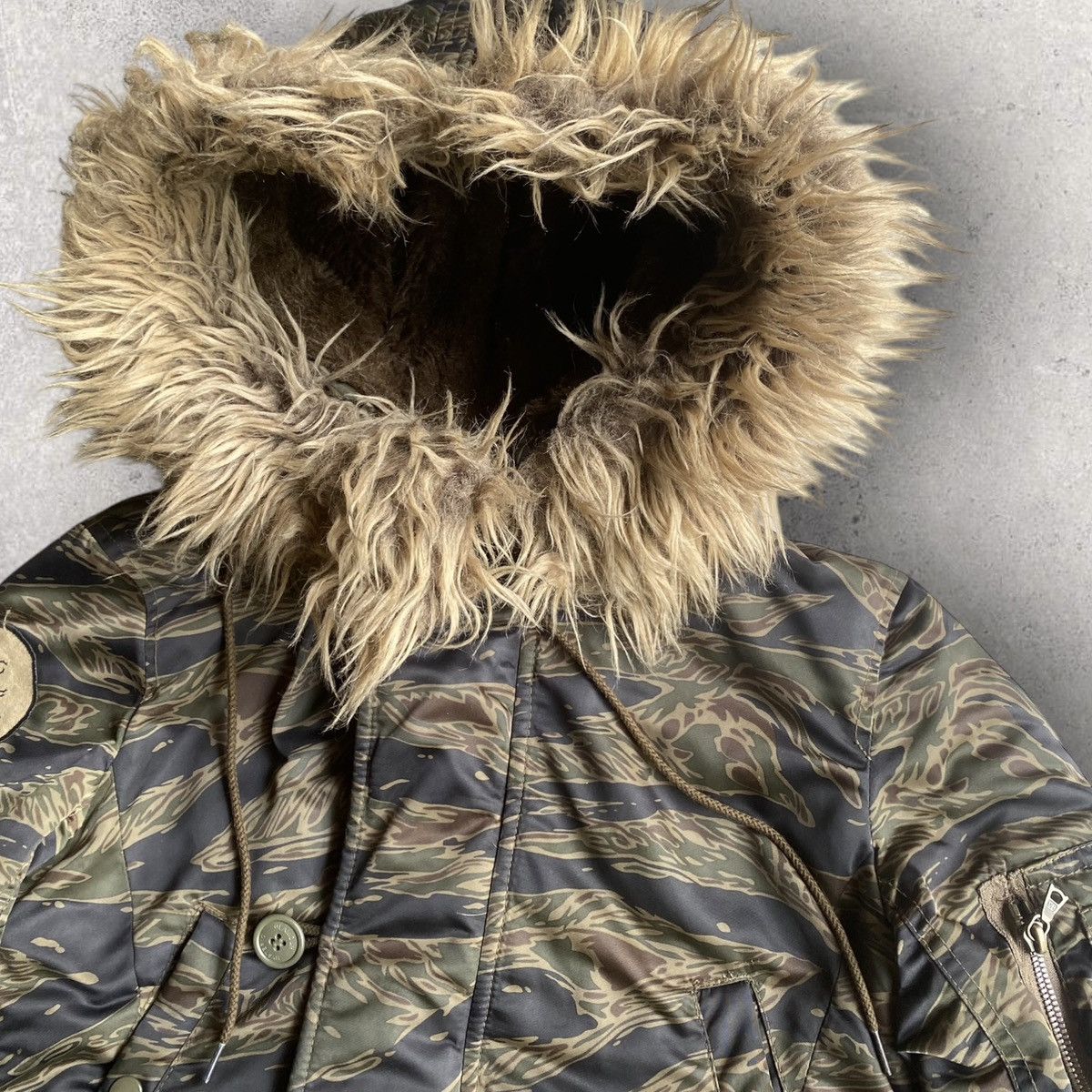 Hysteric Glamour Primaloft Tiger Camo Parkas Size US S / EU 44-46 / 1 - 2 Thumbnail