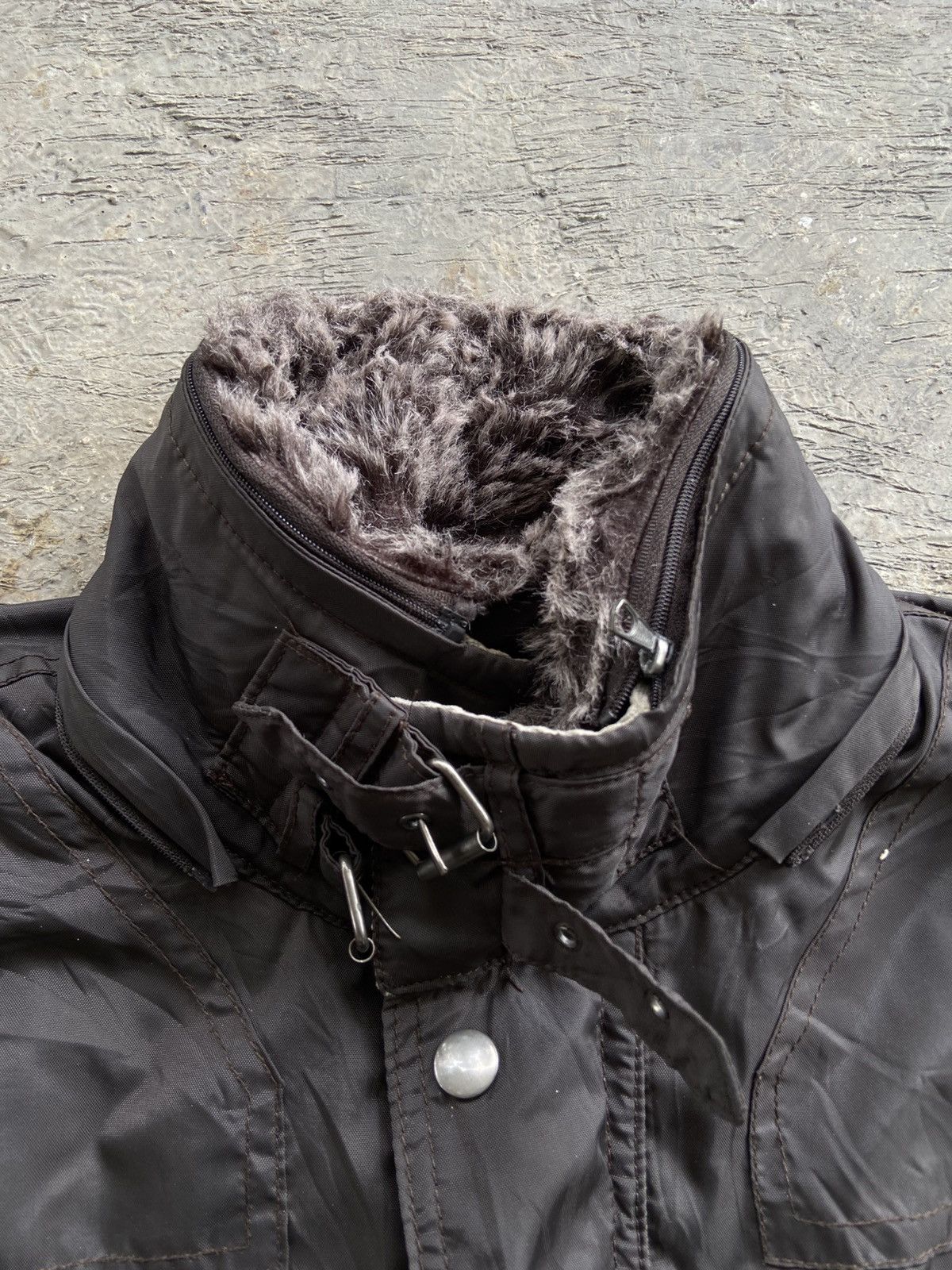 Belstaff 2000s Belstaff - Trailmaster Multipocket Fur Neck Jacket Size US XL / EU 56 / 4 - 9 Thumbnail