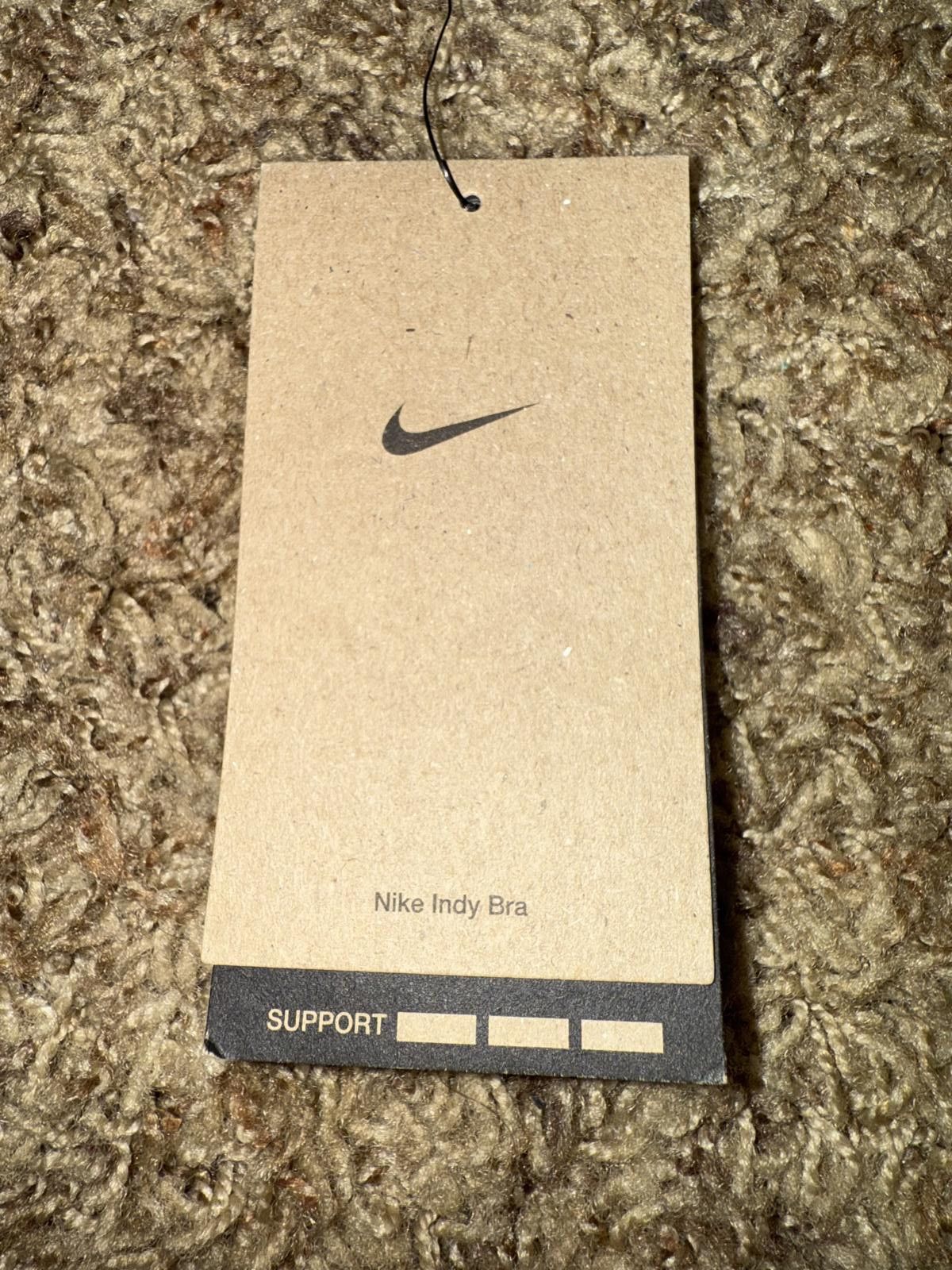 Nike Nike Women's Indy High Support Padded Adjustable Sports Bra Size ONE SIZE - 9 Thumbnail