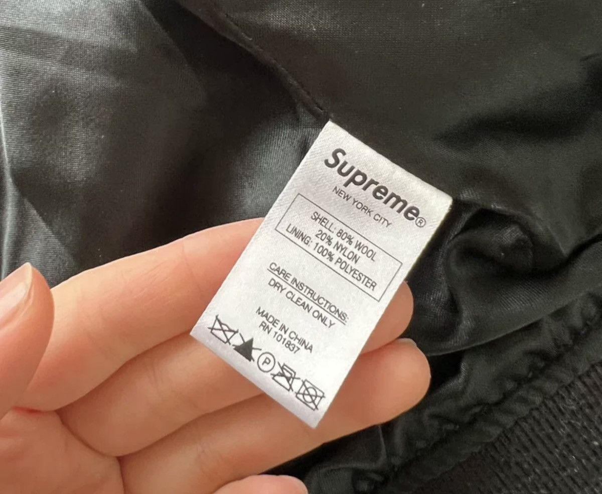 Playboy × Supreme Supreme playboy varsity jacket black Size US M / EU 48-50 / 2 - 4 Thumbnail
