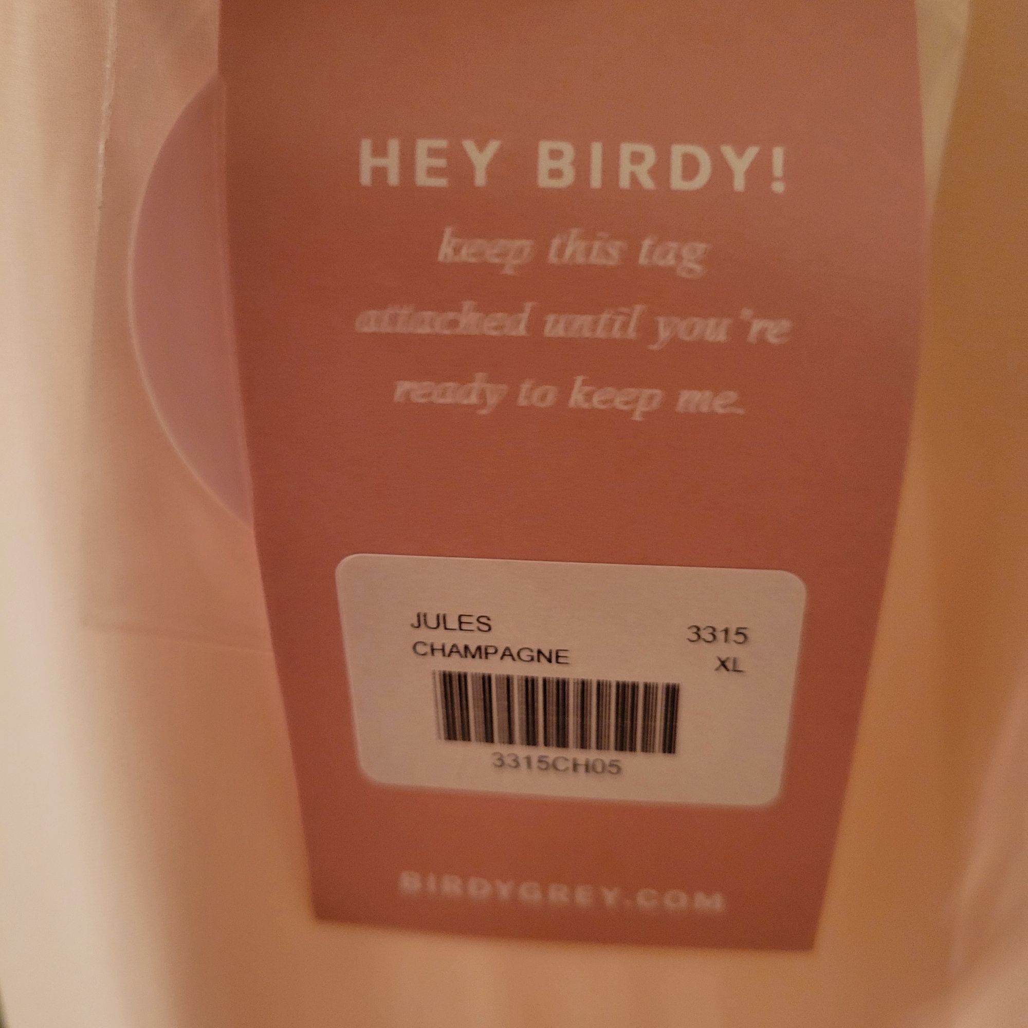 Other NEW Birdy Grey Jules Champagne Maxi Dress XL Ruffled Halter Size XL / US 12-14 / IT 48-50 - 4 Thumbnail