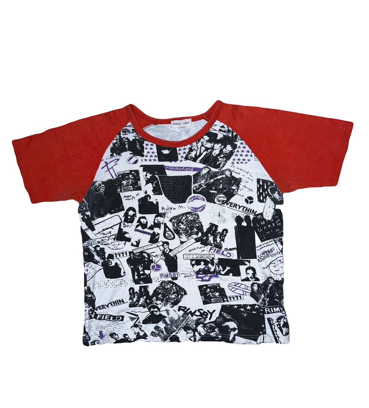 Hysteric Glamour Vintage print punk raglan tshirt ☠️❤️‍🔥 Size US M / EU 48-50 / 2 - 1 Thumbnail