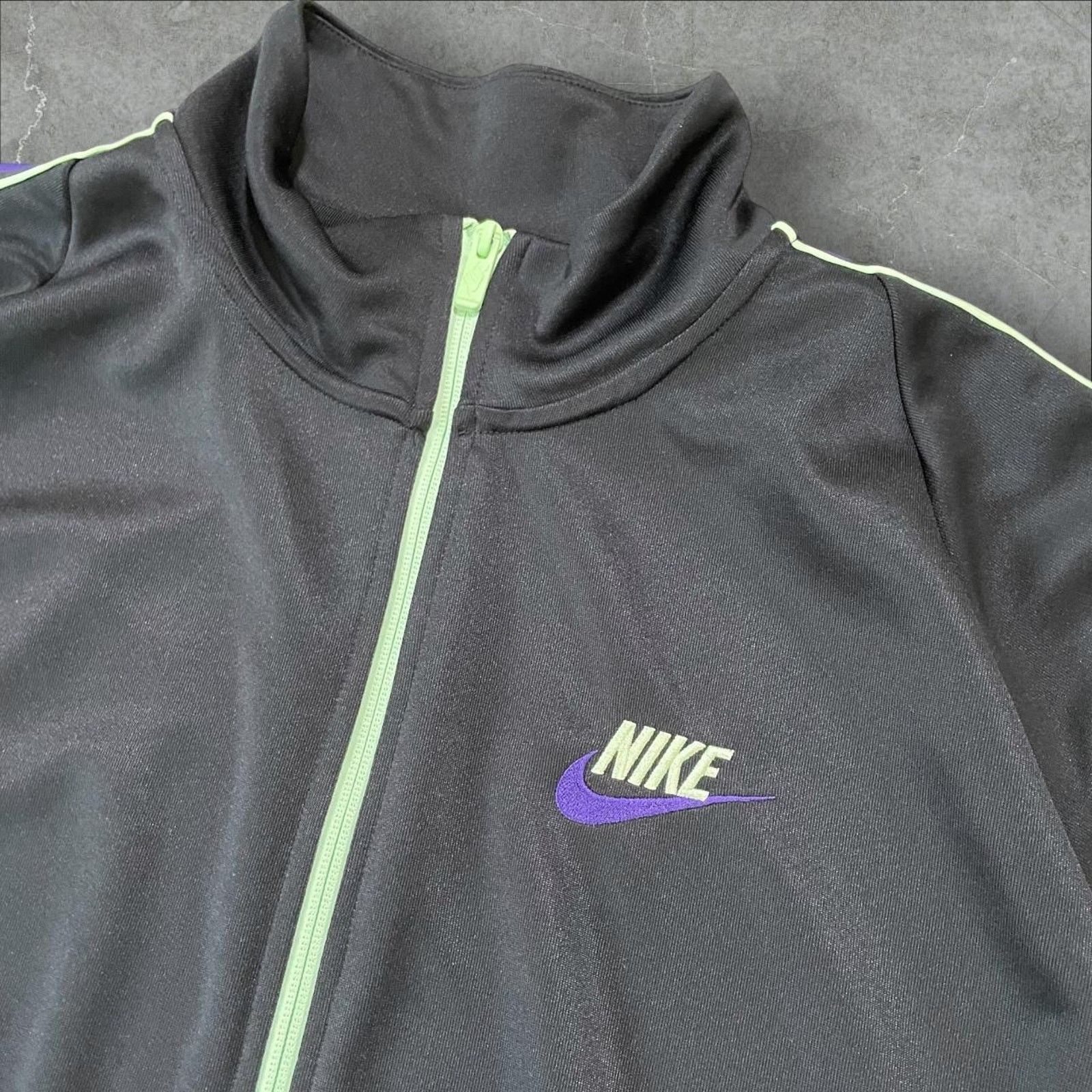Nike Nike track Suit Zip Jacket purple green black Size US XL / EU 56 / 4 - 4 Thumbnail
