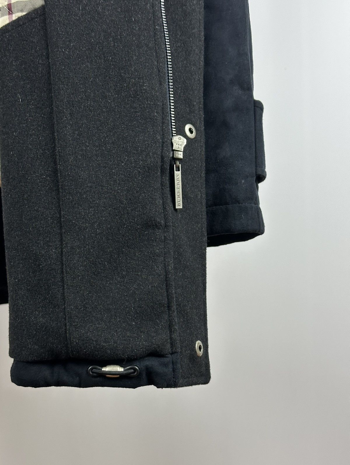 Burberry × Vintage Burberry London Vintage Trench Coat Men’s Cashmere Jacket Size US M / EU 48-50 / 2 - 9 Thumbnail