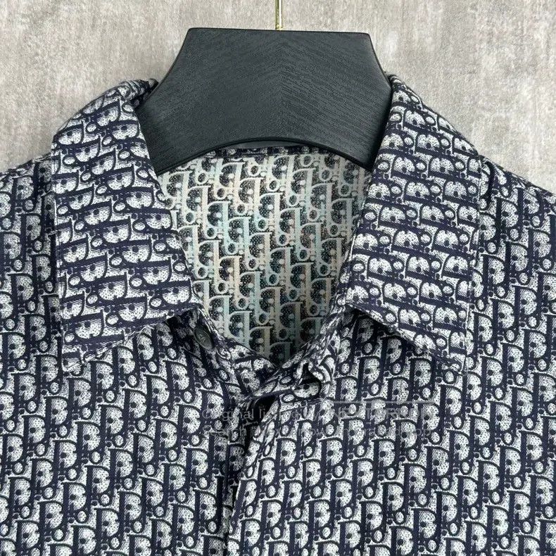 Dior Dior Old-fashioned full-print short-sleeved shirt Size US XXS / EU 40 - 2 Thumbnail