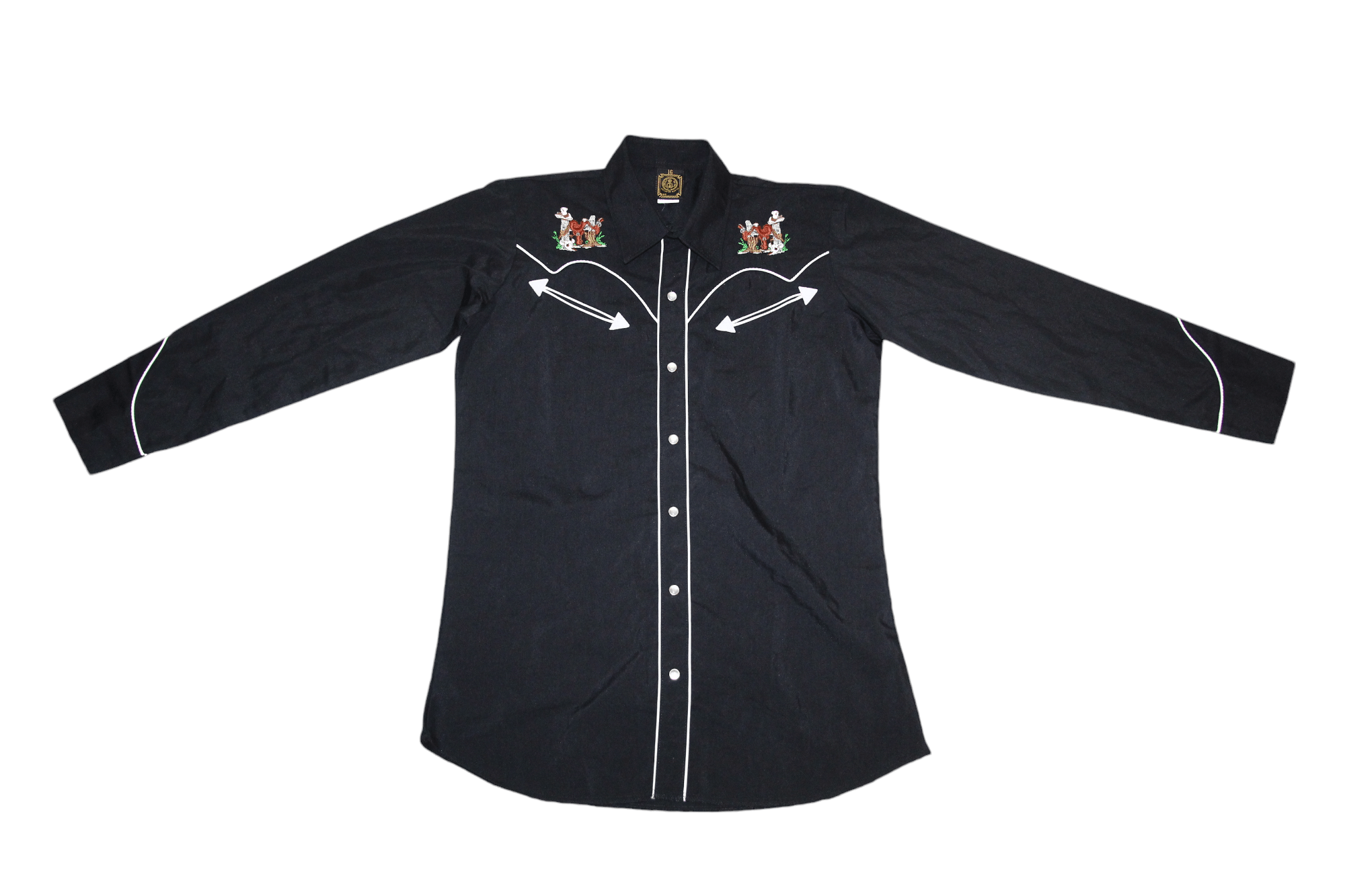 Cowboy Equipment VTG Espuela de Oro fabulous Mexican Western Shirt Size US S / EU 44-46 / 1 - 2 Thumbnail