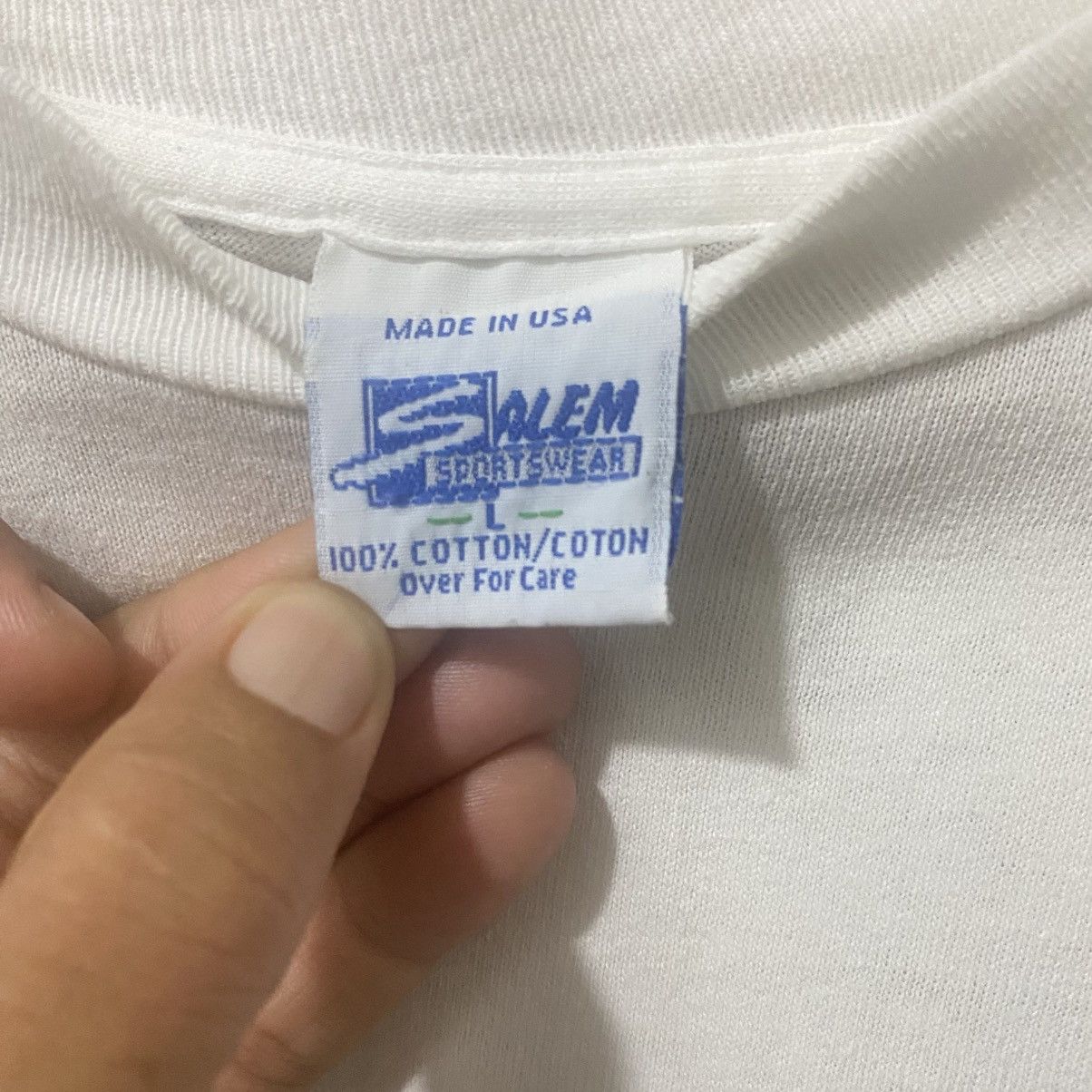 NBA × Salem Sportswear × Vintage NBA x Charlotte Hornets x Vintage Size US L / EU 52-54 / 3 - 8 Thumbnail