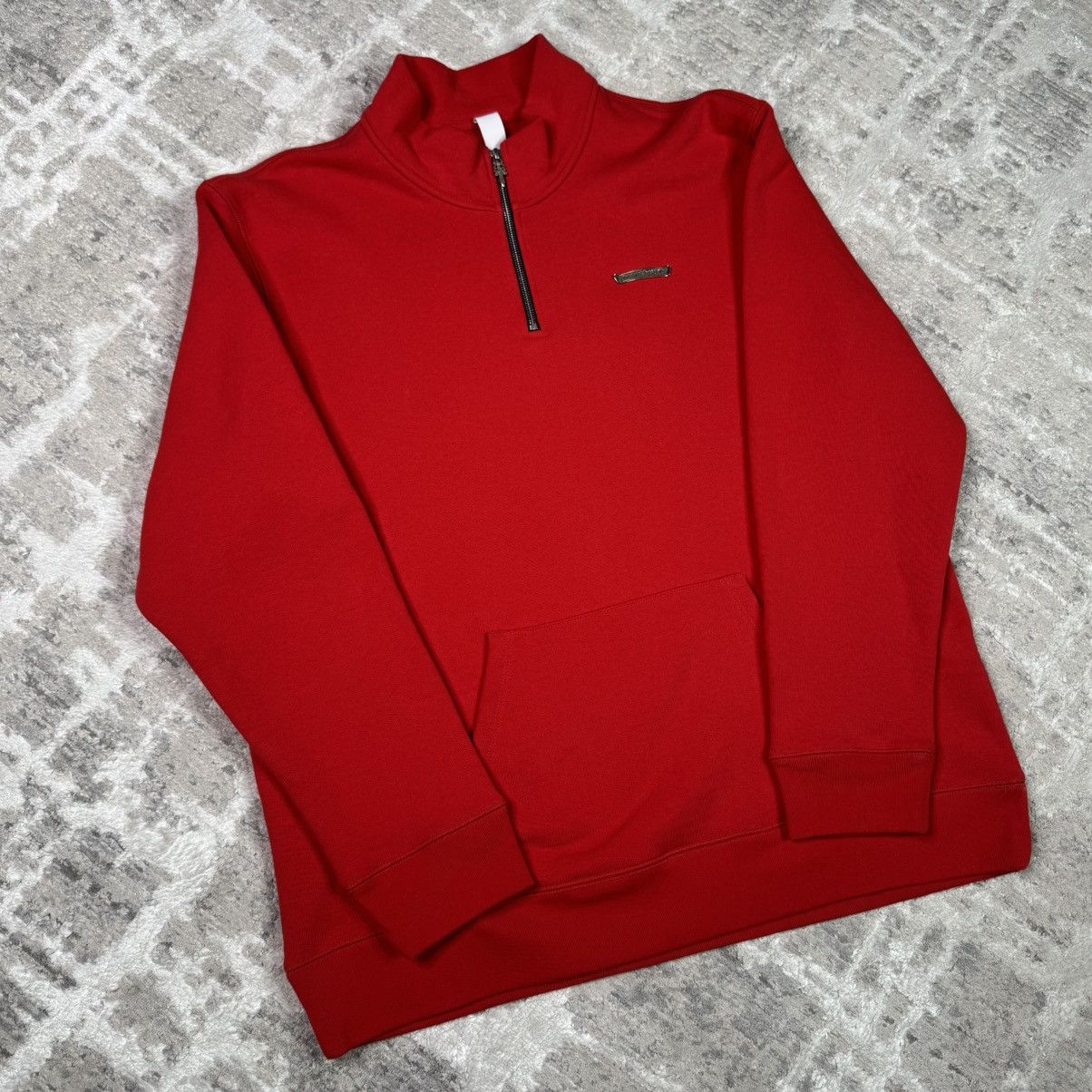 King taco triple cross embroidered quarter zip pullover
