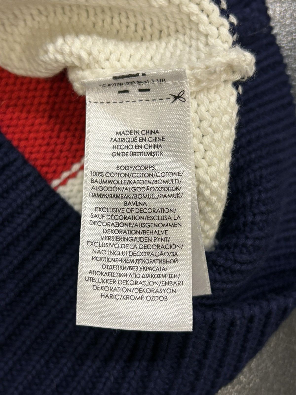 Polo Ralph Lauren Polo Ralph Lauren Flag Knit Sweater Size US L / EU 52-54 / 3 - 5 Thumbnail