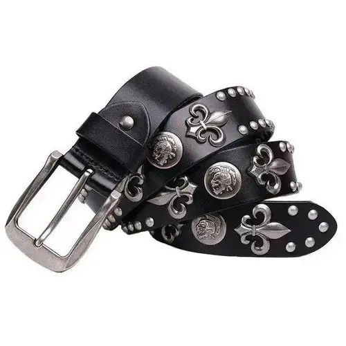 Other Men Belt Punk Rivet Size 32 - 1 Thumbnail