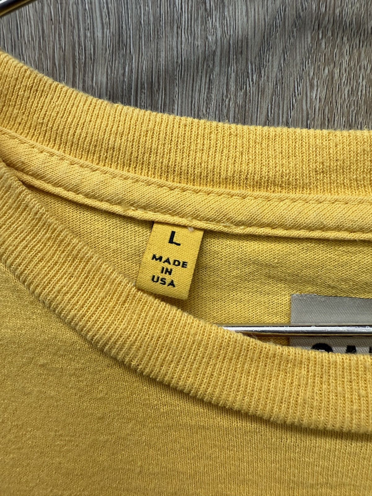 Gallery Dept. Gallery Dept Yellow Short Sleeve Size US L / EU 52-54 / 3 - 7 Thumbnail
