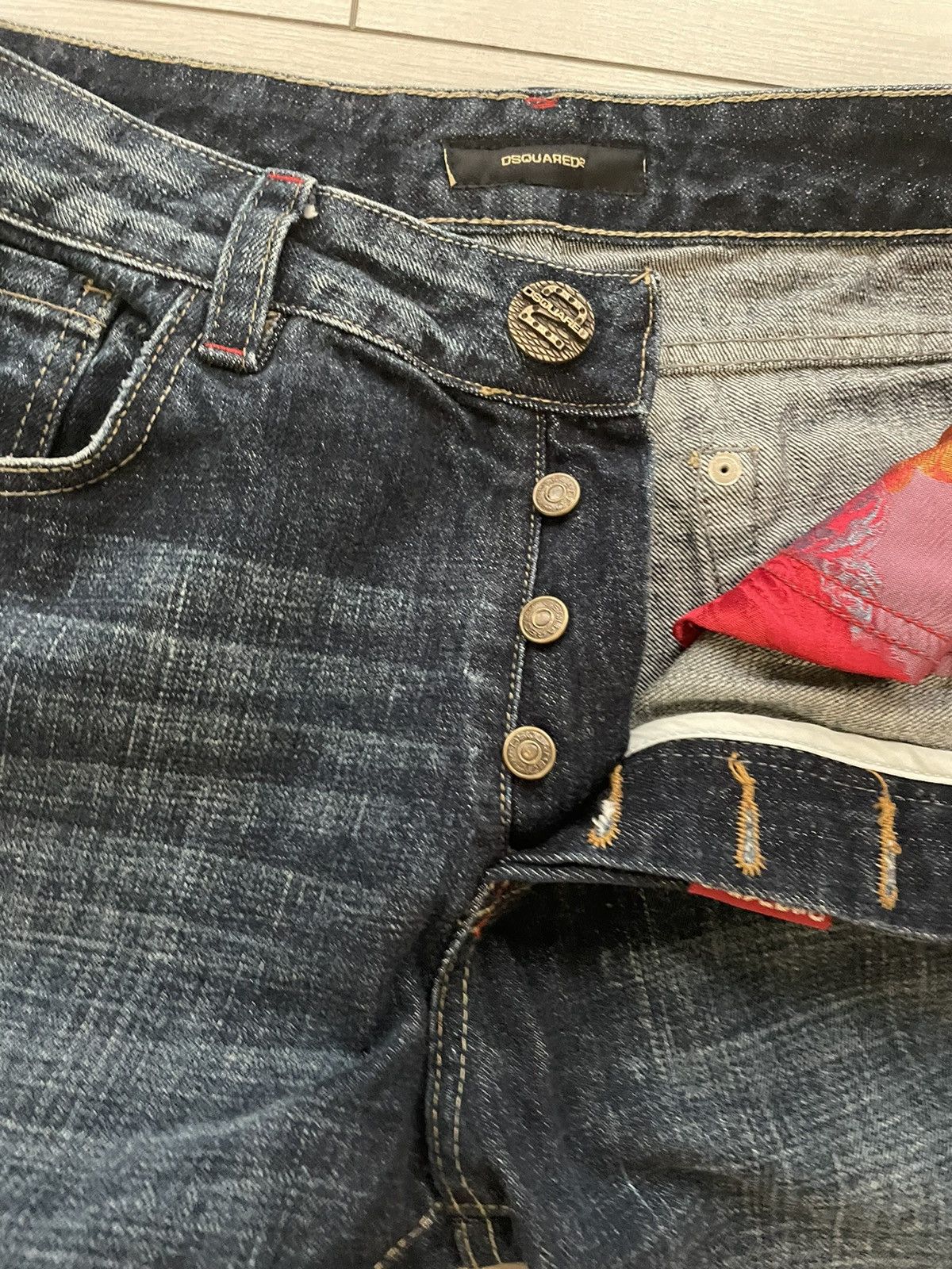 Dsquared2 × Vintage DSquared2 jeans 34 Size US 34 / EU 50 - 5 Thumbnail