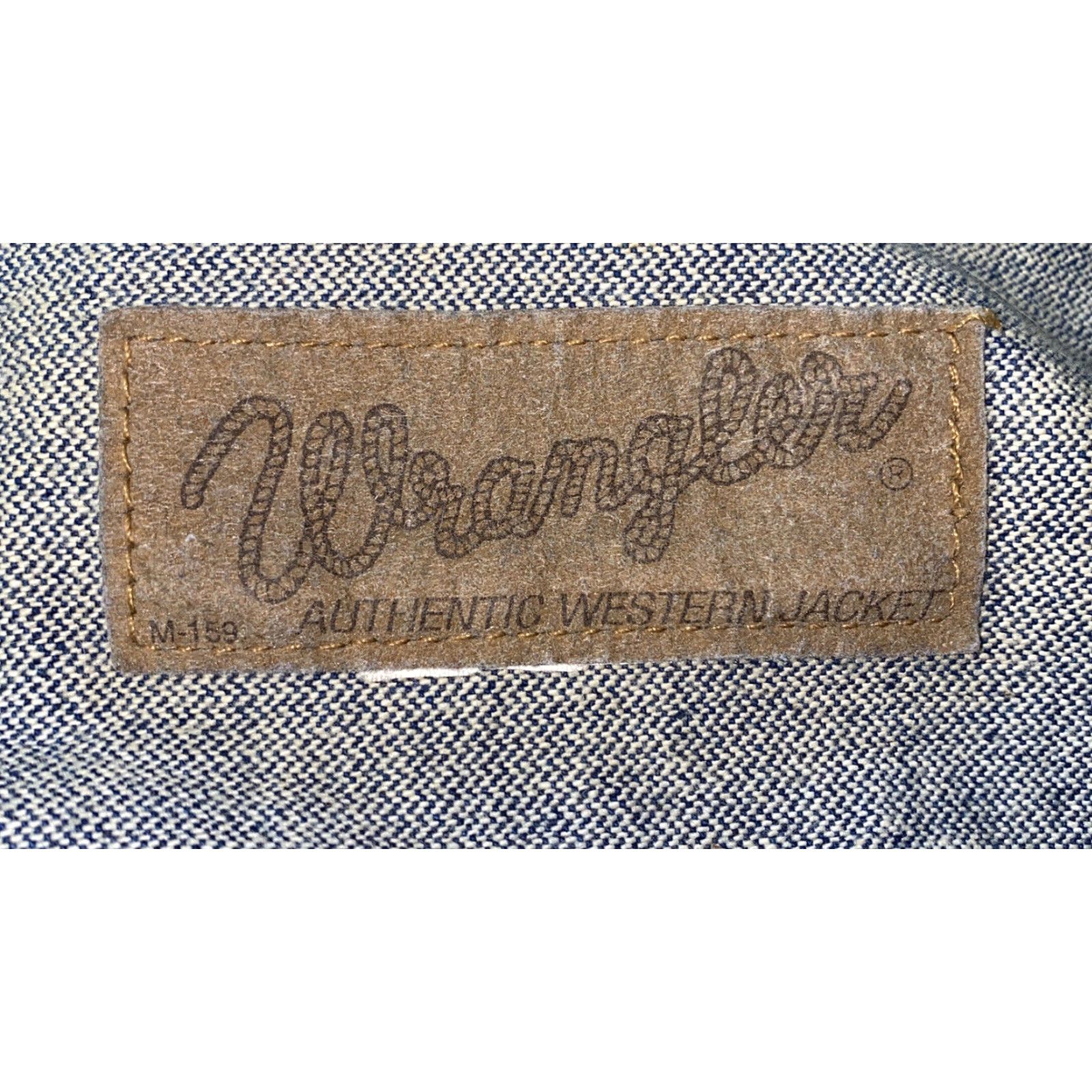 Wrangler Wrangler Men's Blue Denim Button Front Vest M Regular Casual Size US 31 - 5 Thumbnail