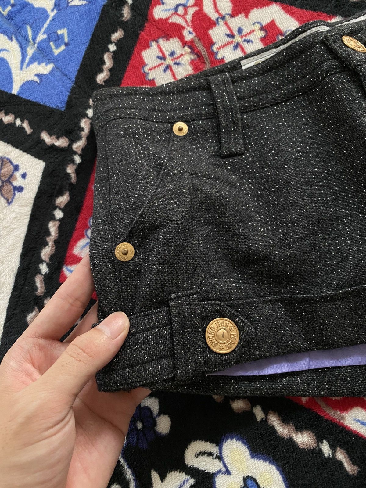 Hysteric Glamour Y2K Swordfish Hot Pants Size 28" / US 6 / IT 42 - 4 Thumbnail