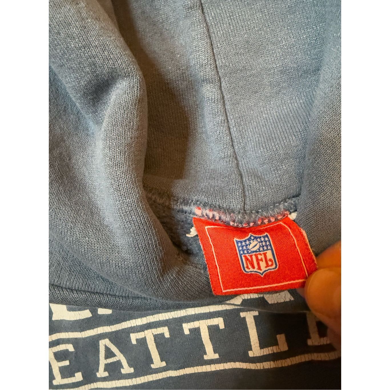 NFL Size xxl distressed Seattle Seahawks vintage Y2K NFL hoodie Size US XXL / EU 58 / 5 - 5 Thumbnail