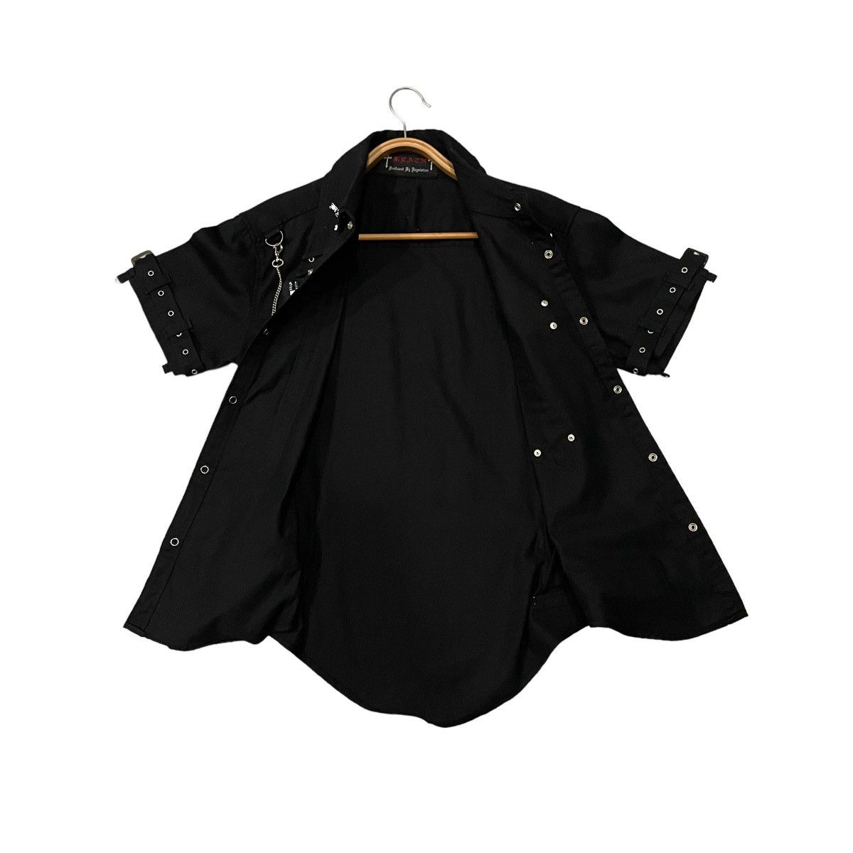 Le Grande Bleu (L.G.B.) Vintage Reach Keystation Bondage Punk Seditionaries Shirt Size US M / EU 48-50 / 2 - 18 Thumbnail